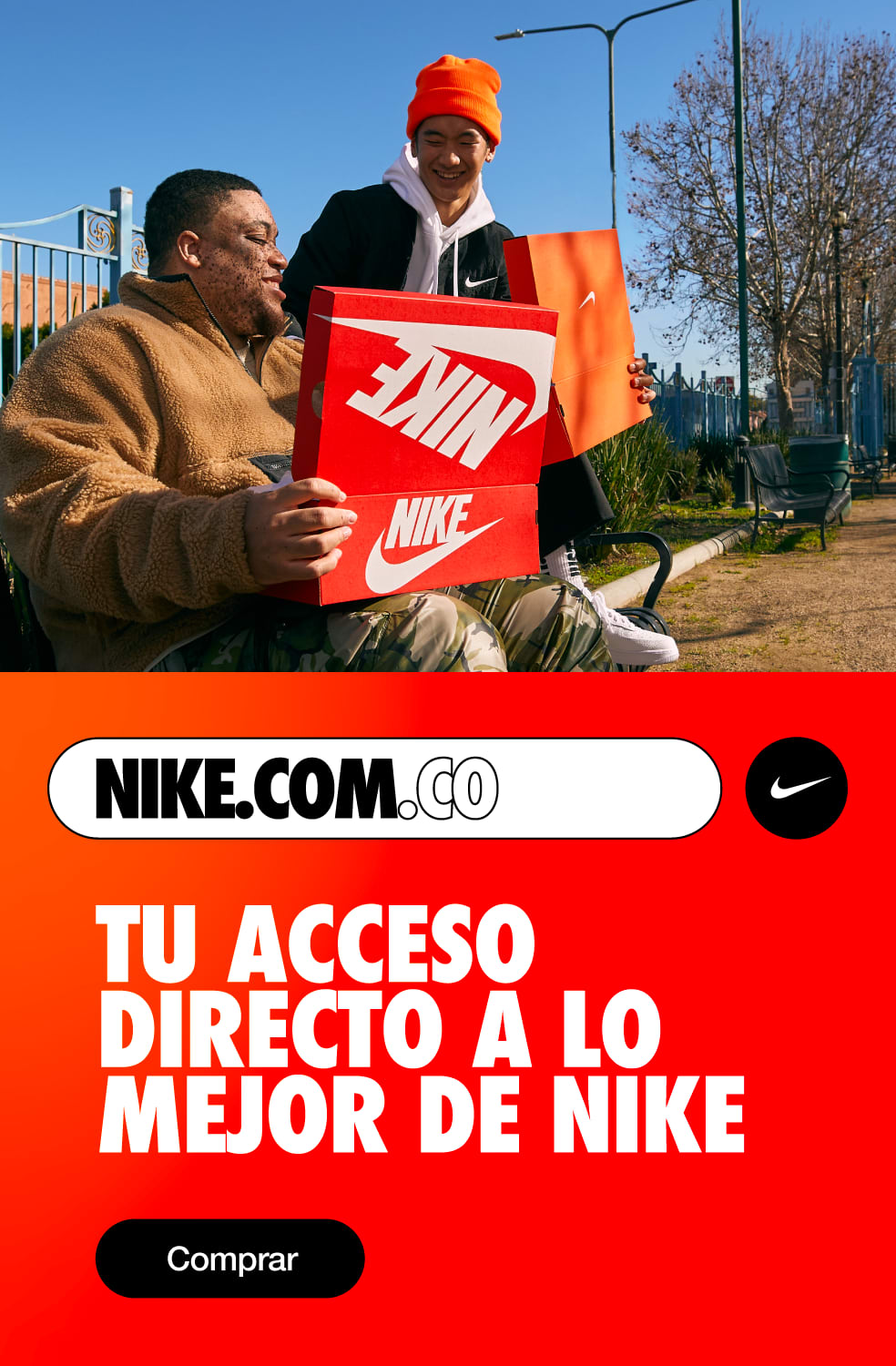 Sitio web oficial de Nike. Nike XL