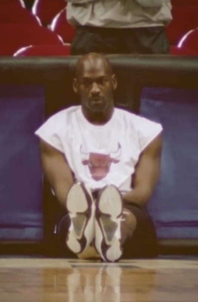 michael jordan white shoes last dance