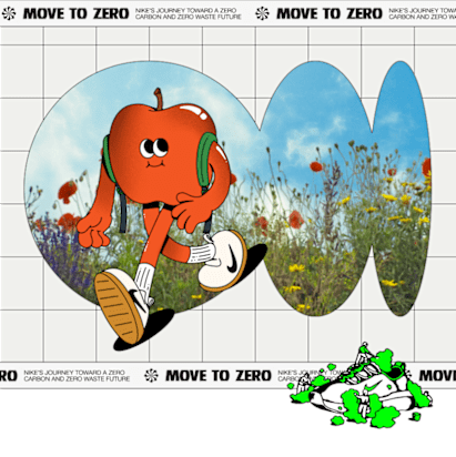 Nike Sustainability. Move to Zero. Nike AT