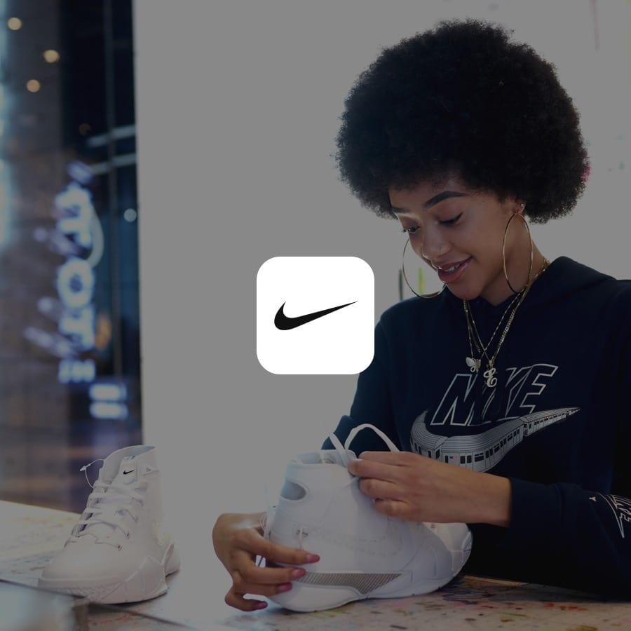 realimentación residuo borde Nike NYC. Nike
