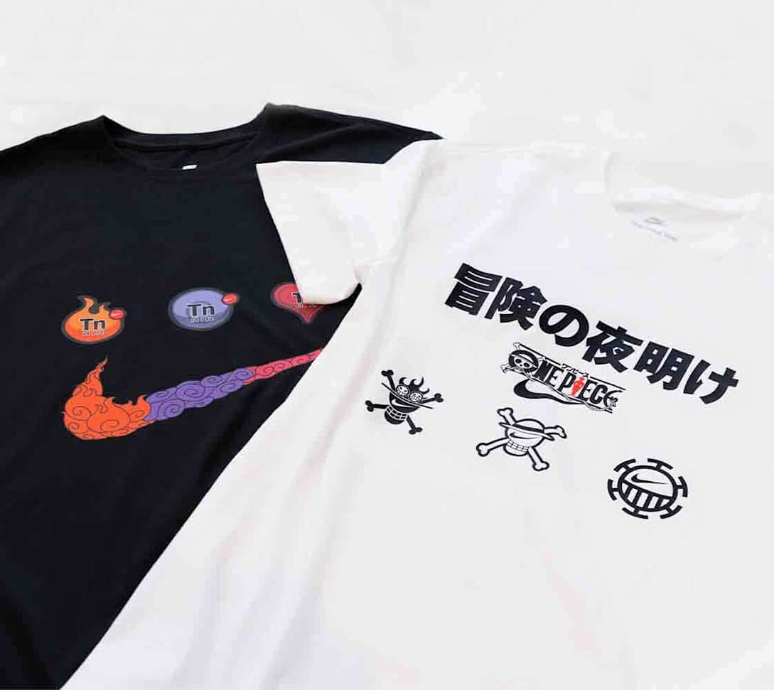 Nikex One Piece Collection. Nike JP