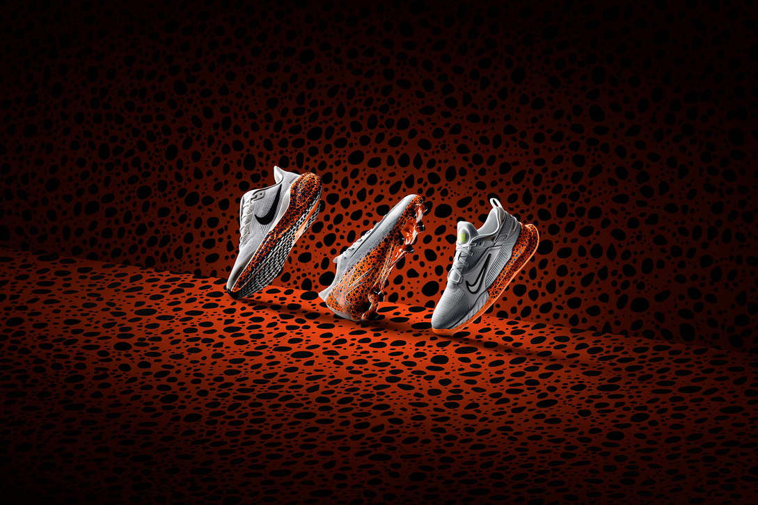 The Electric Pack a futuristic new colourway with a nod to the past. Nike CA