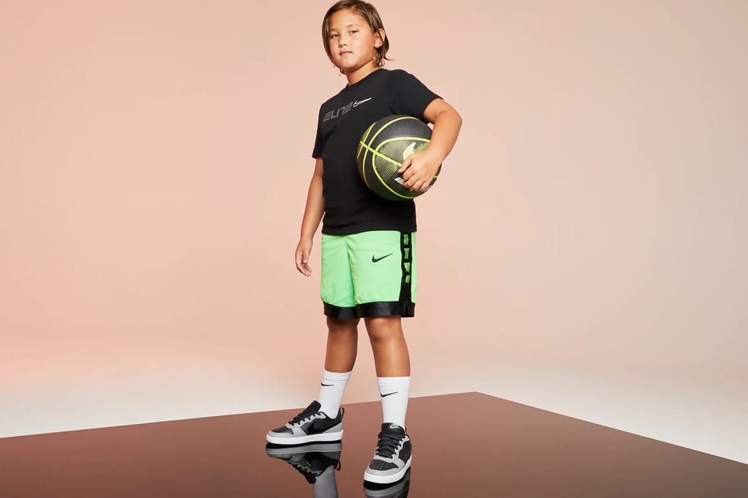 Nike Kids Basketball Dry Elite Shorts - White/Equator Blue – SwiSh  basketball
