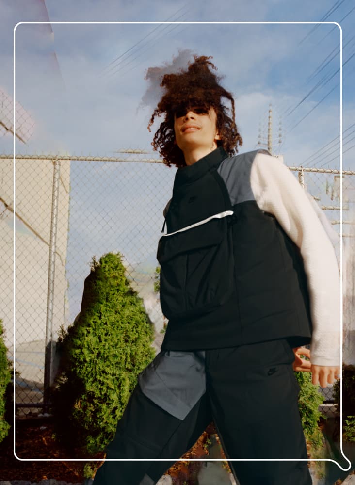 nike tech tracksuit black