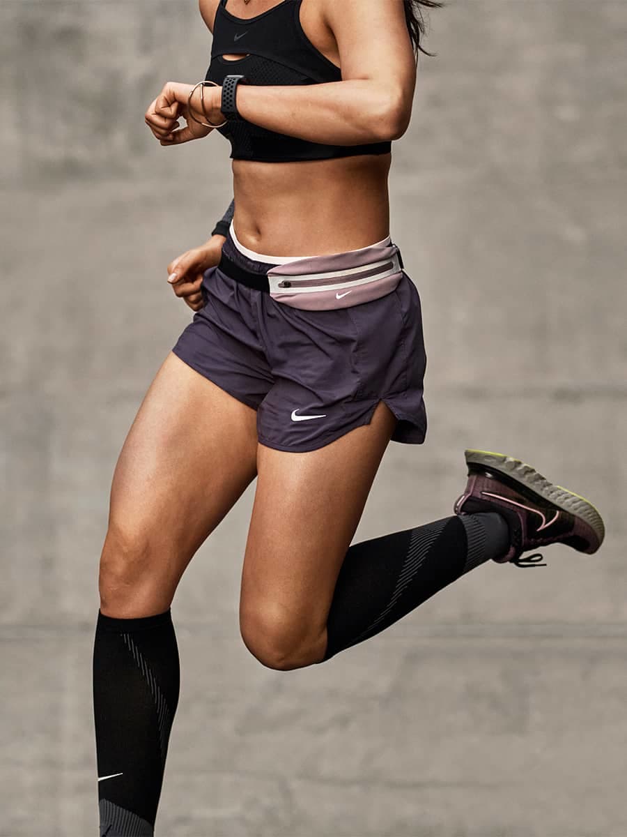 Nike Dri-FIT Running Division Women's High-Waisted 7.5cm (approx.) Brief-Lined  Running Shorts with Pockets. Nike CA