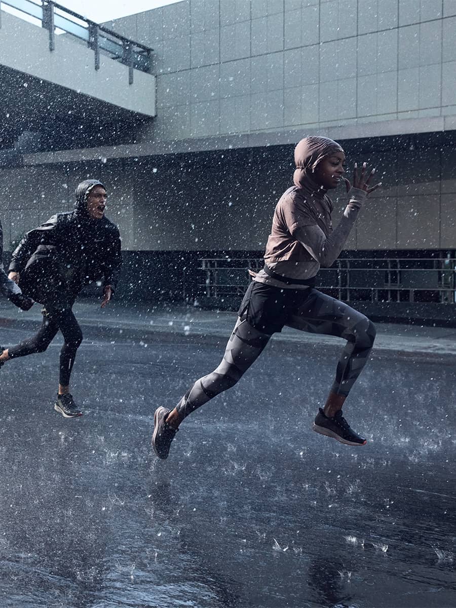 Ropa para sale correr con lluvia