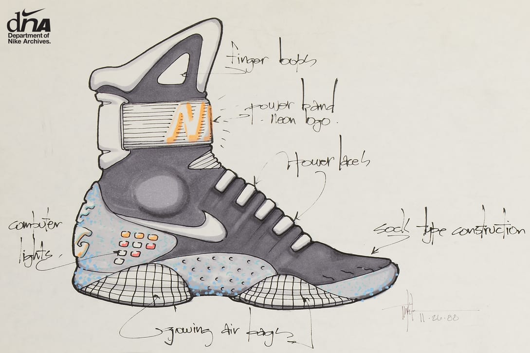 From the archives the evolution of Nike Air Mag. Nike UK