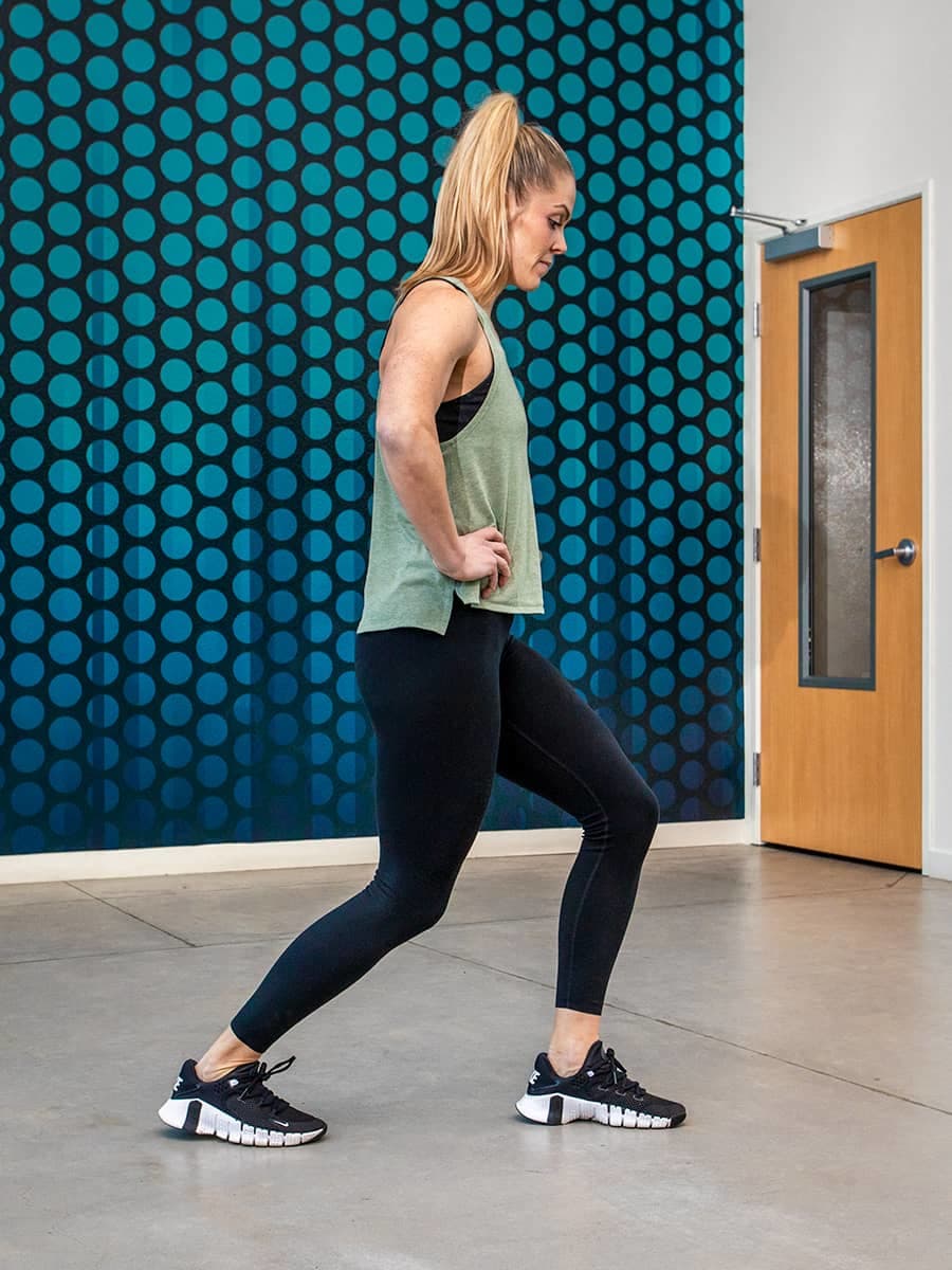 estiramiento del tibial anterior