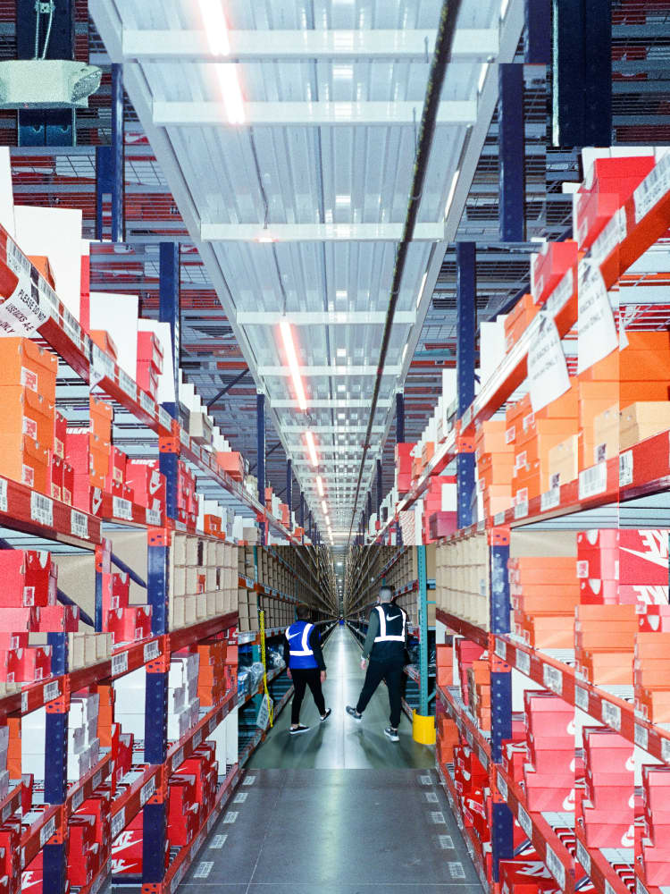 Nike on sale warehouse job