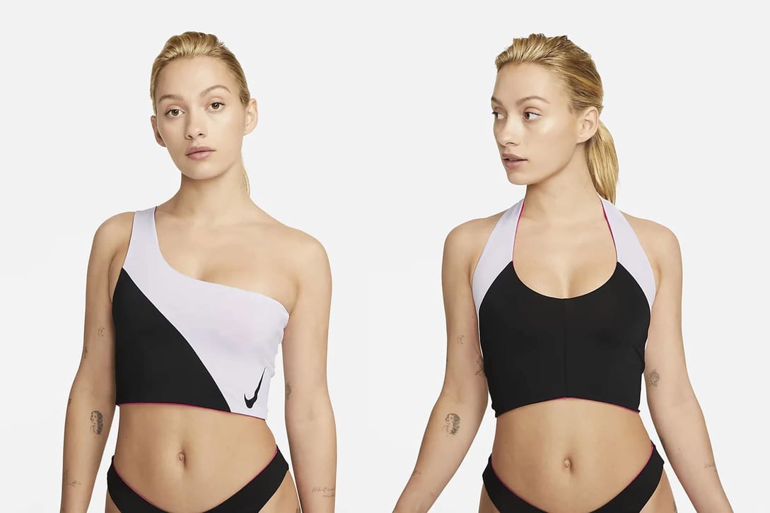 Nike Sport Top Women's 2-Piece Swimsuit.