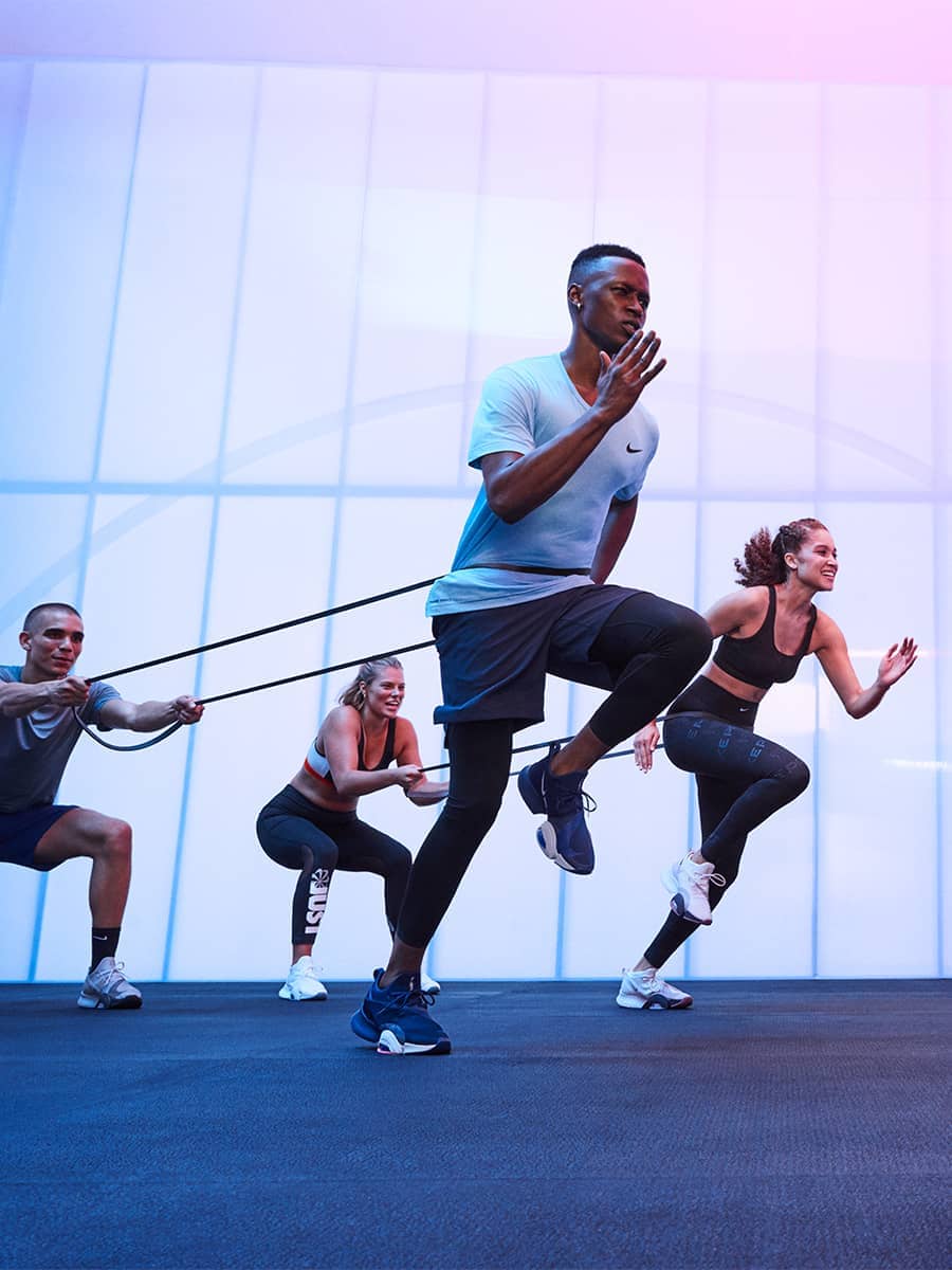 Correr aumenta la masa muscular de las piernas . Nike