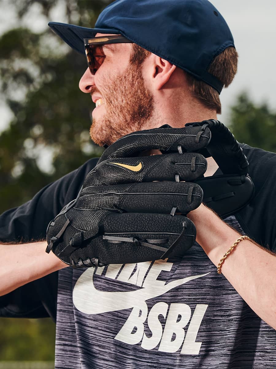 Handcrafted Nike Baseball Glove Watch Strap 
