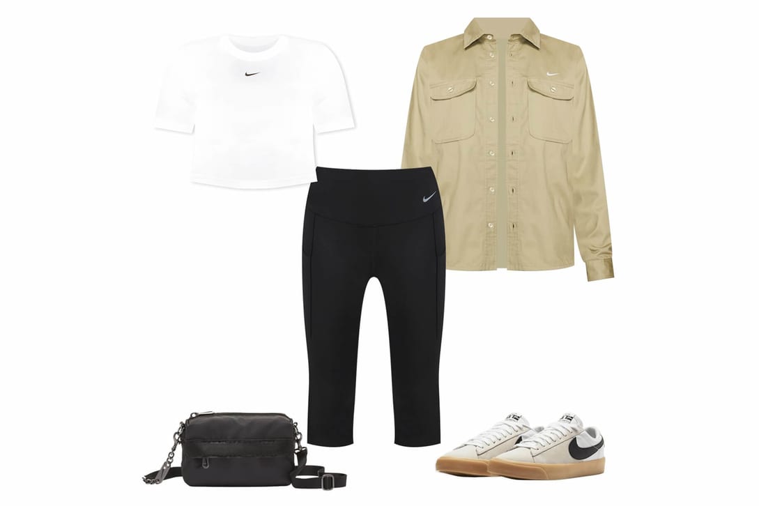 5 cute athleisure outfits by Nike. Nike IN