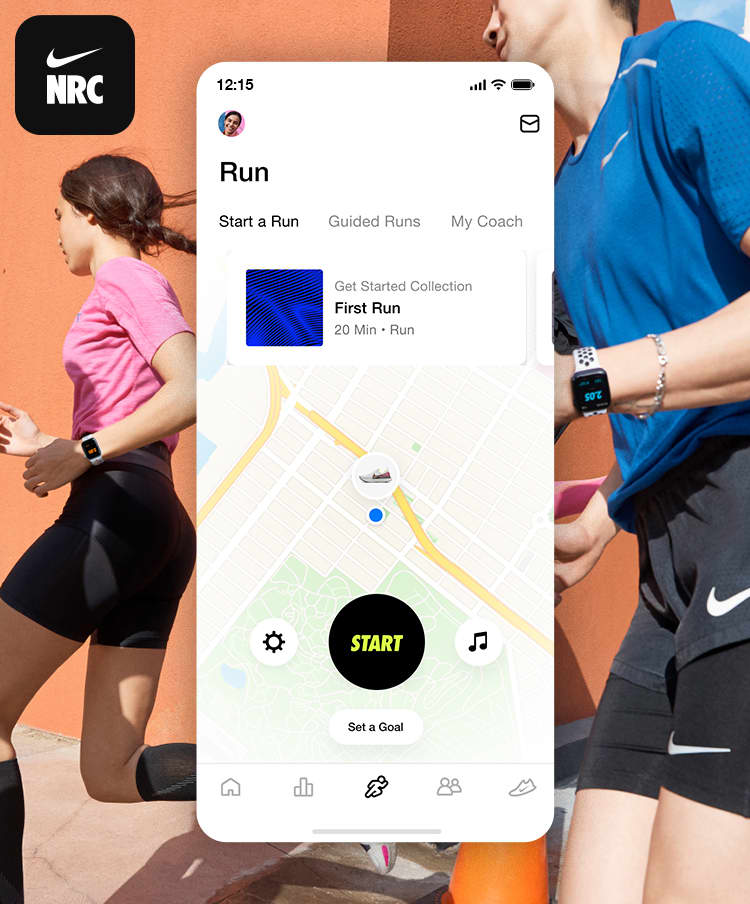 Nike Run Club App. Nike SA