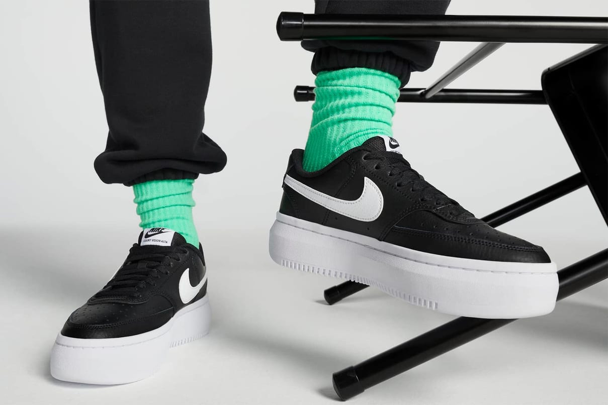 mejor calzado Nike con plataforma. Nike