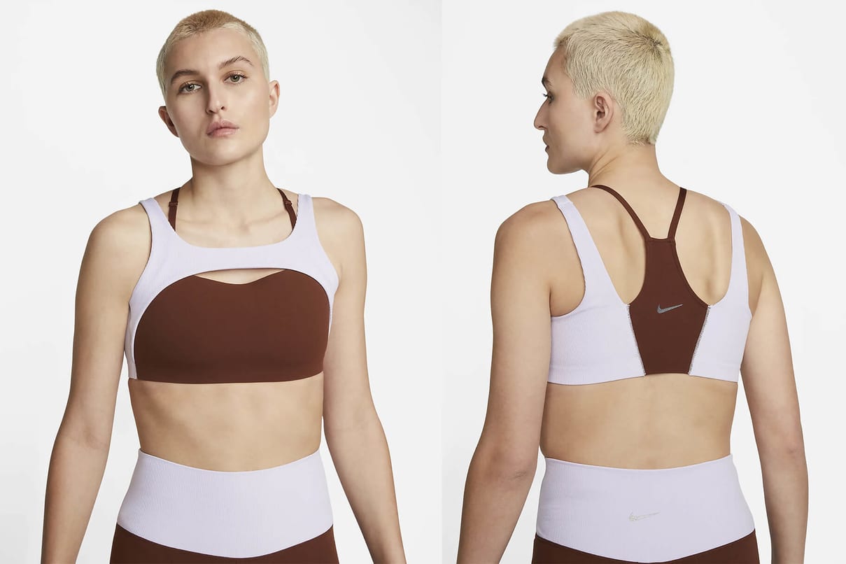 nike sports bra yoga