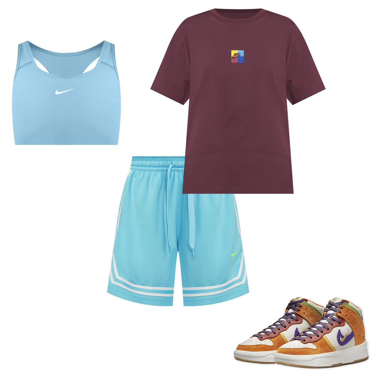 Outfit Ideas: What to Wear to a Basketball Game. Nike IL