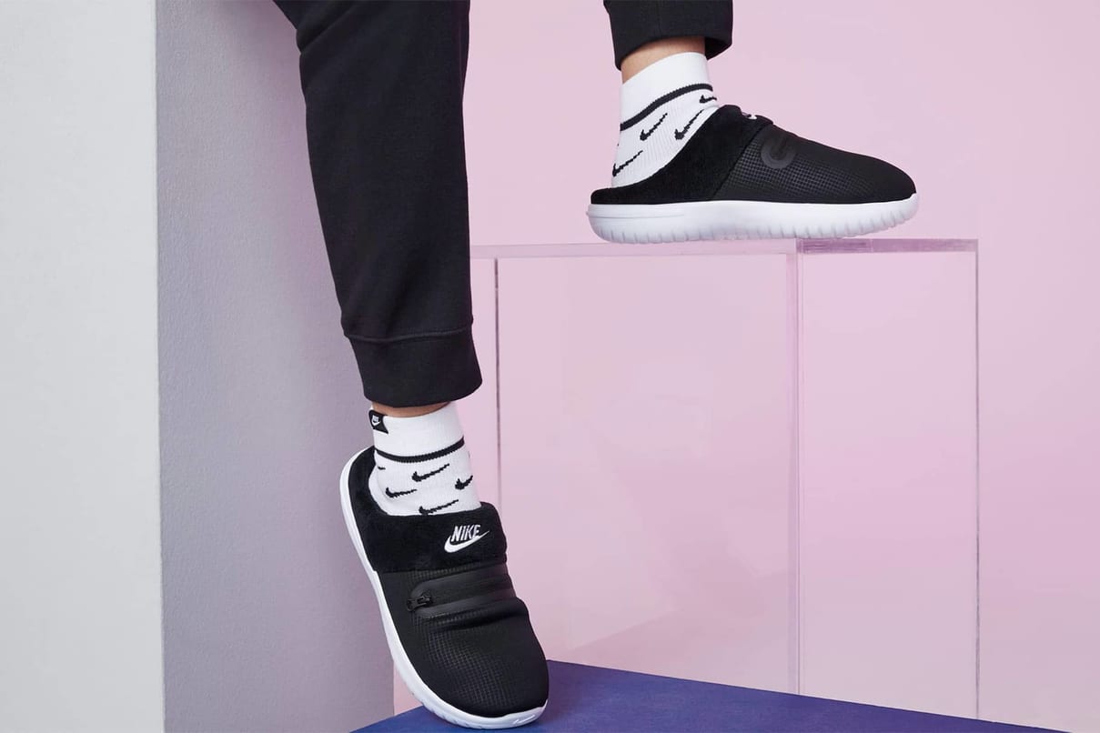 Chanclas nike best sale con cremallera