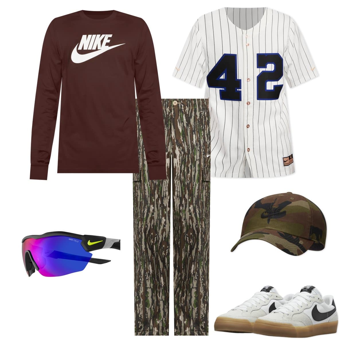cold weather baseball game outfit