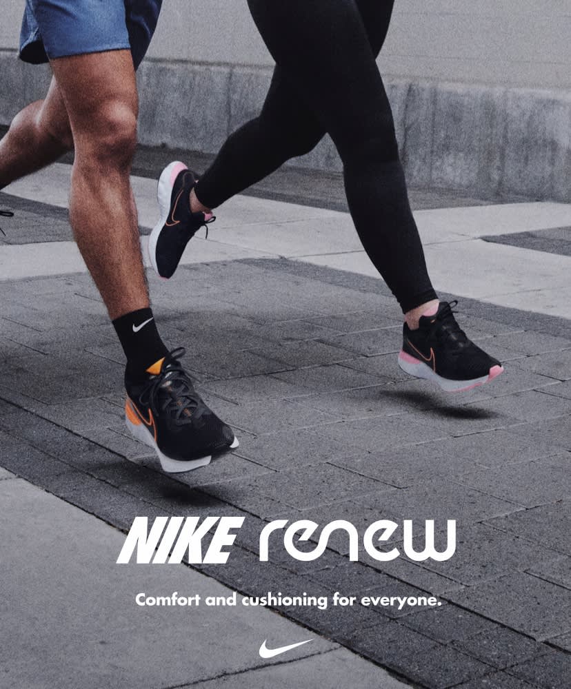 nike running shoes renew