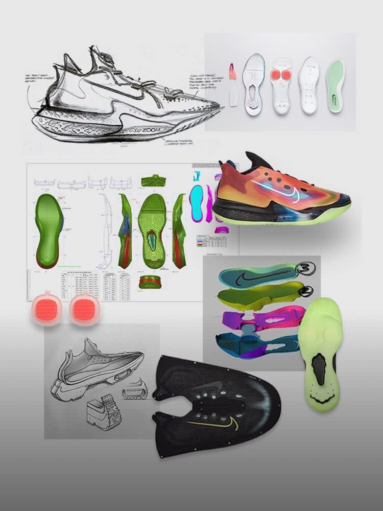 design nike basketball shoes