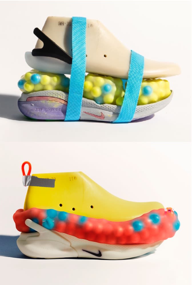 nike shoes with beads in bottom