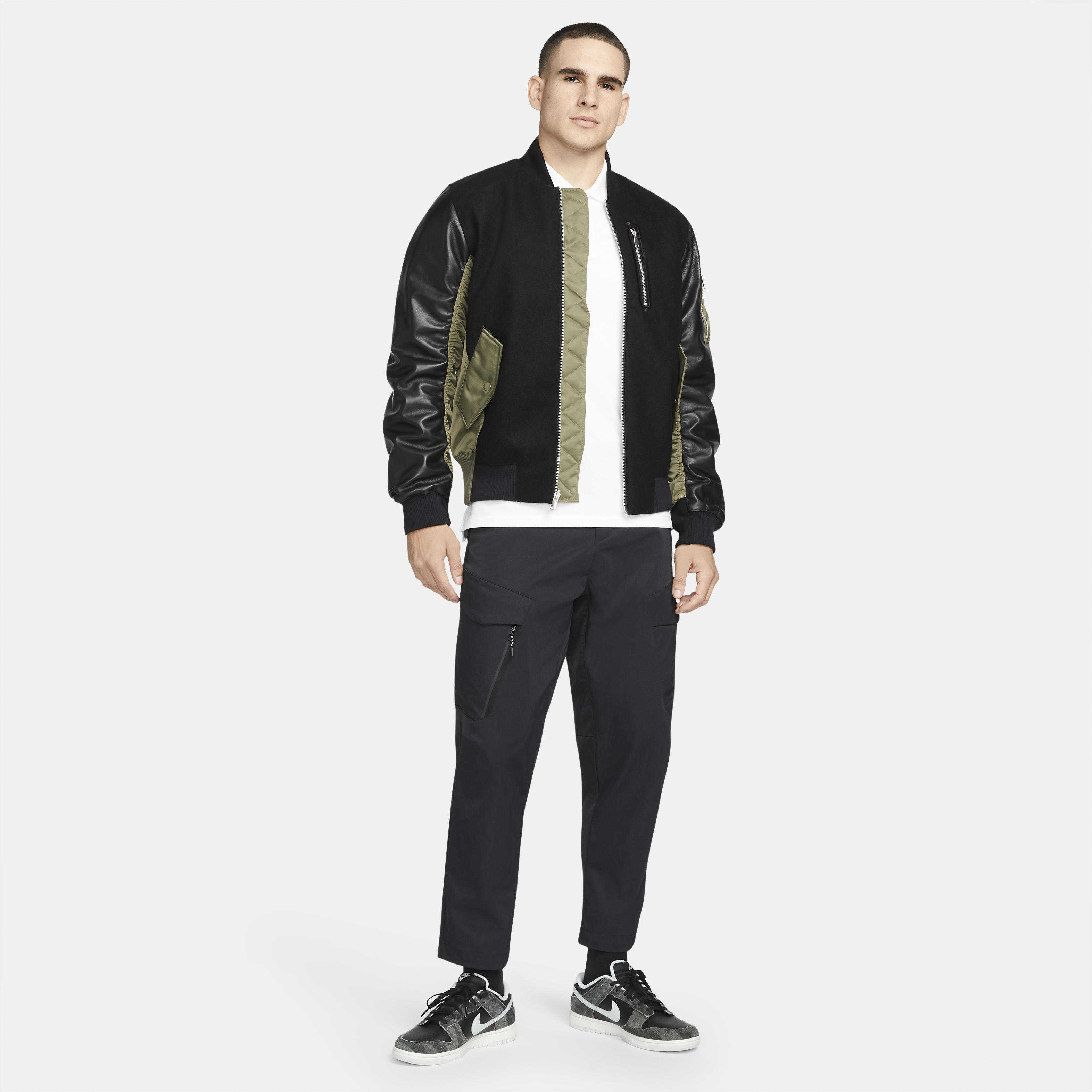 Nike Sportswear Therma-FIT Men's White Space Destroyer Jacket