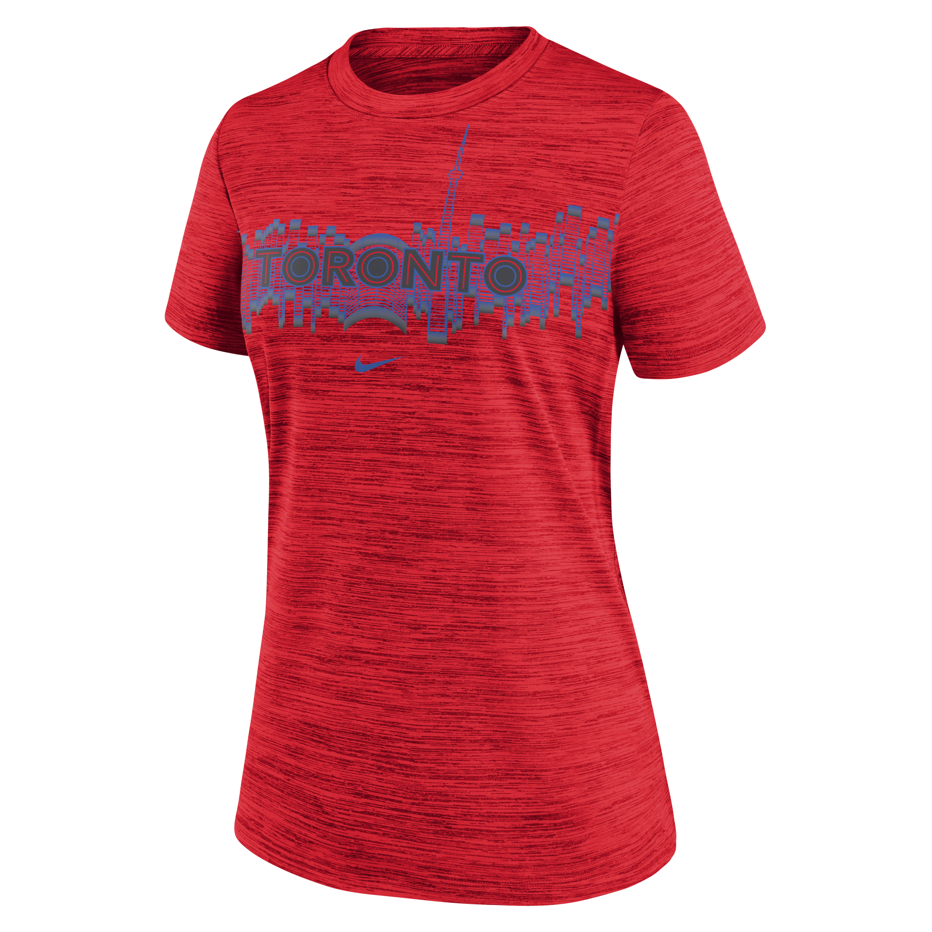 Toronto Blue Jays Authentic Collection City Connect Practice Velocity Women's Nike Dri-FIT MLB T-Shirt