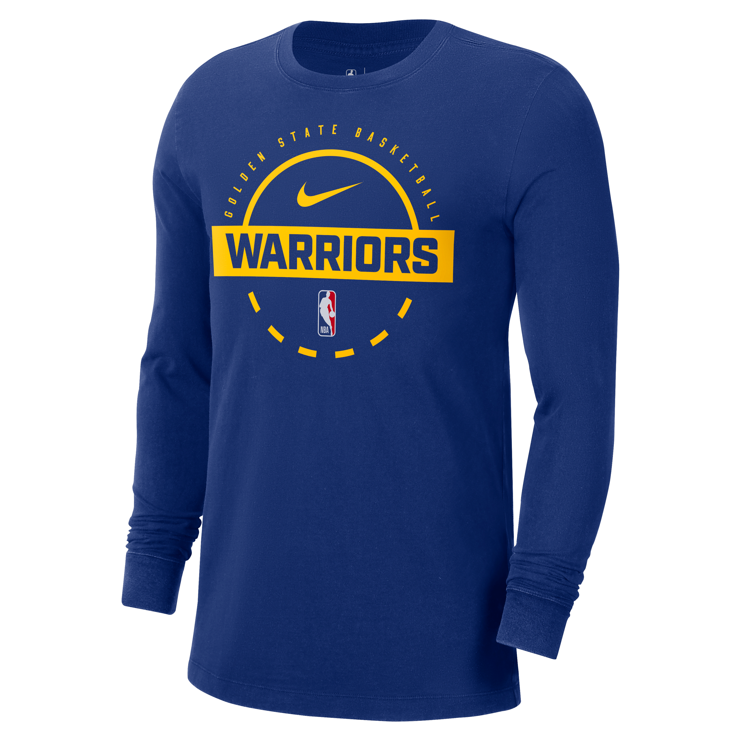 Golden State Warriors Men's Nike NBA Practice Long-Sleeve T-Shirt