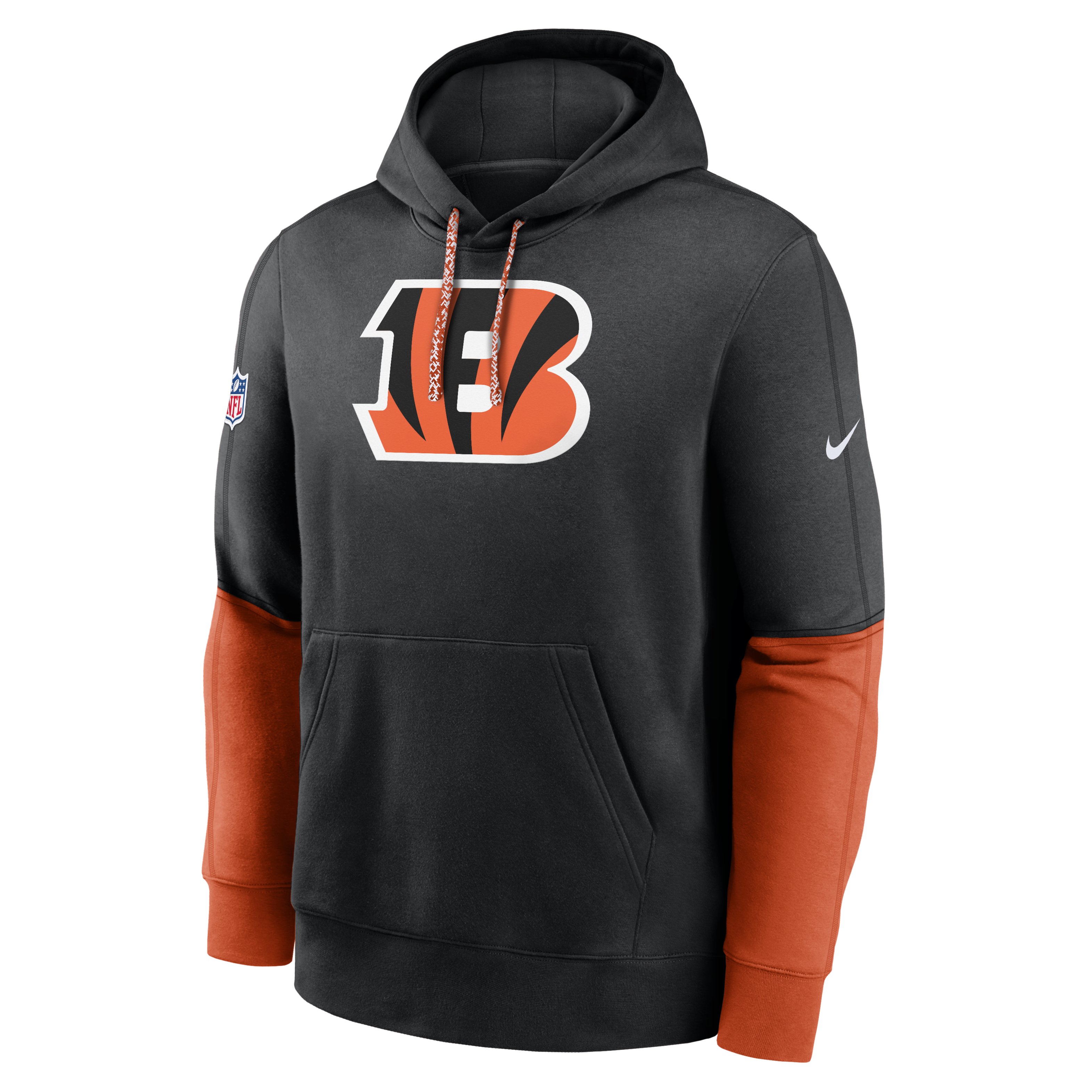 Cincinnati Bengals Sideline Team Issue Club Men's Nike NFL Pullover Hoodie