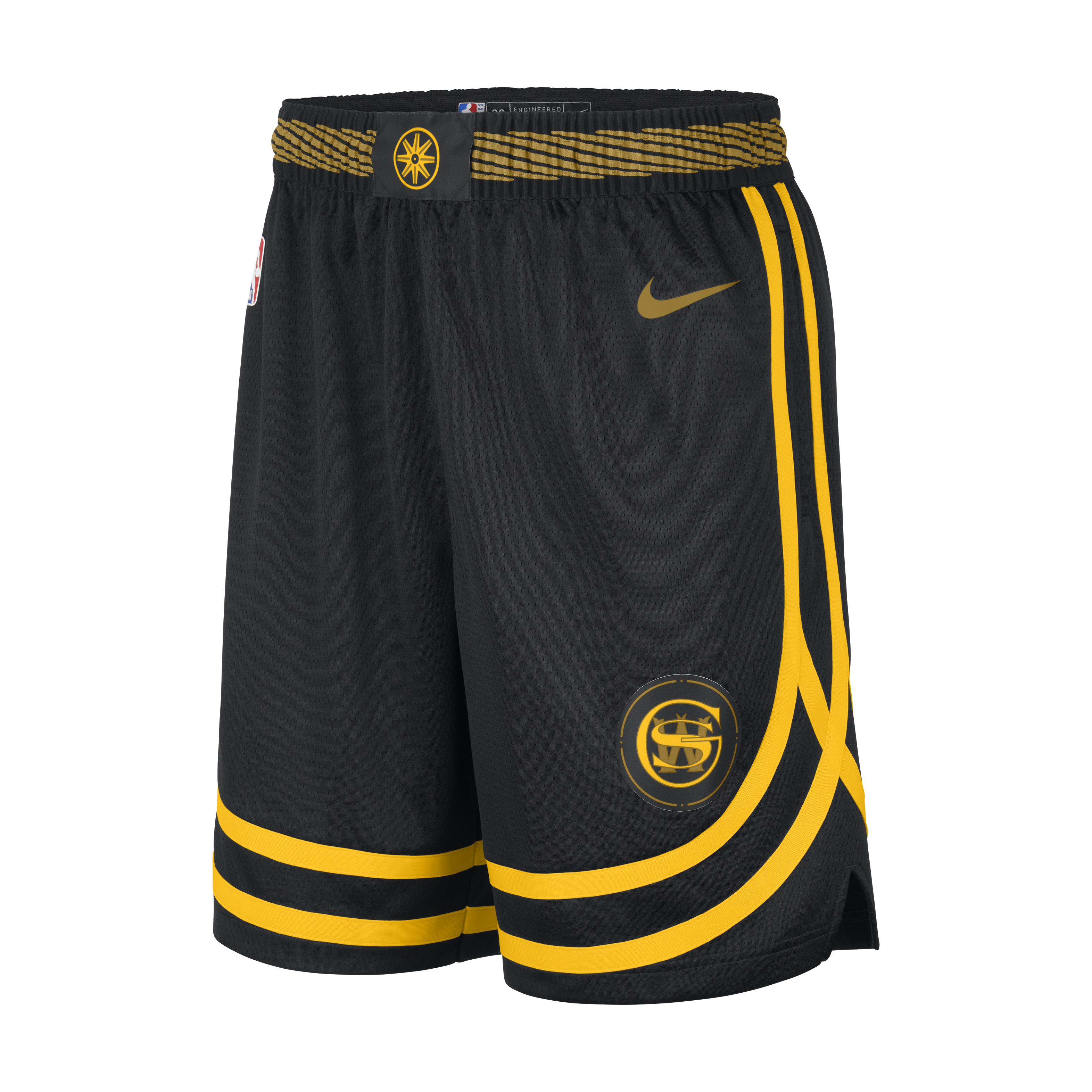 Golden State Warriors 2023/24 City Edition Men's Nike Dri-FIT NBA Swingman Shorts