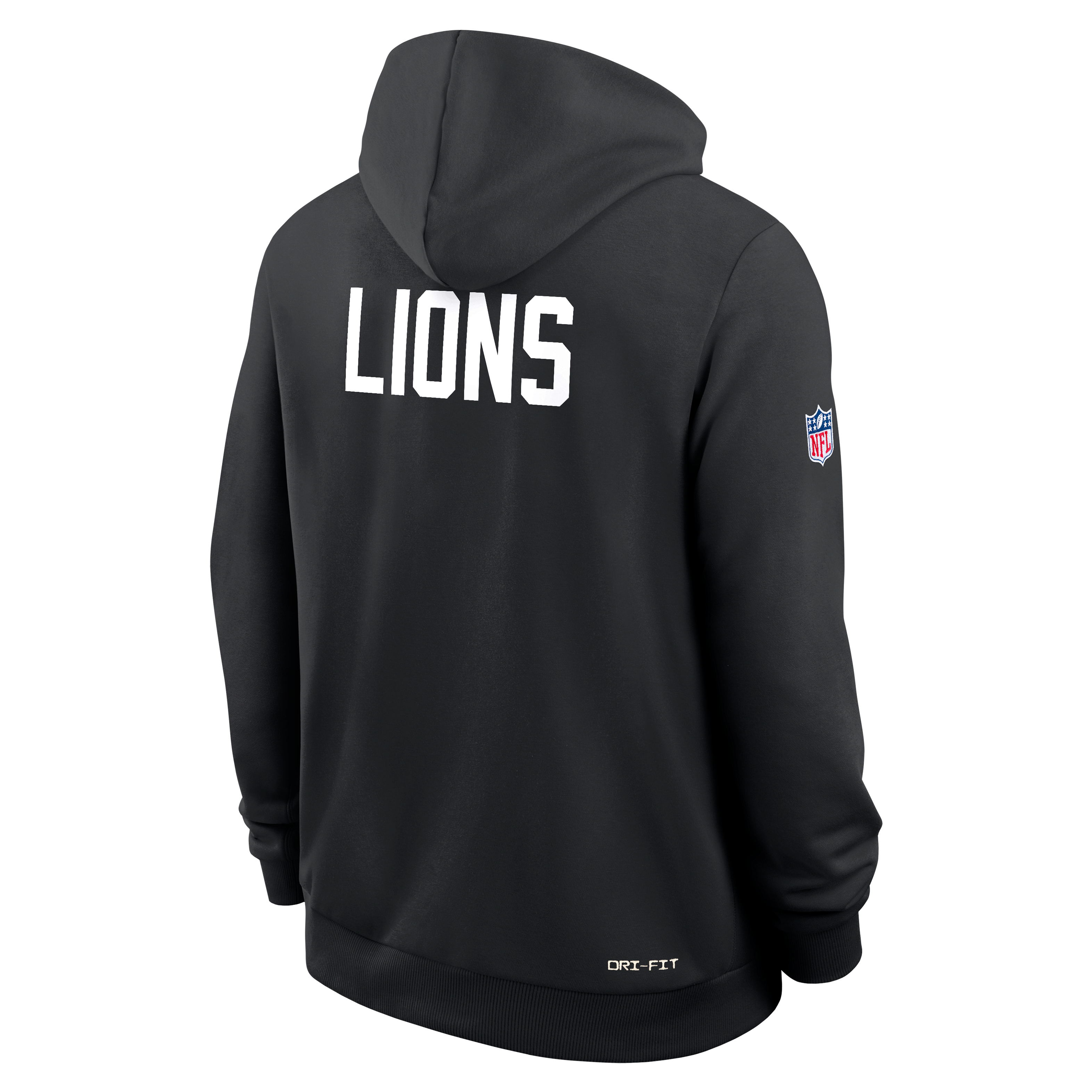 Detroit Lions Alt Offensive Set Play Sideline Men's Nike Dri-FIT NFL Pullover Hoodie