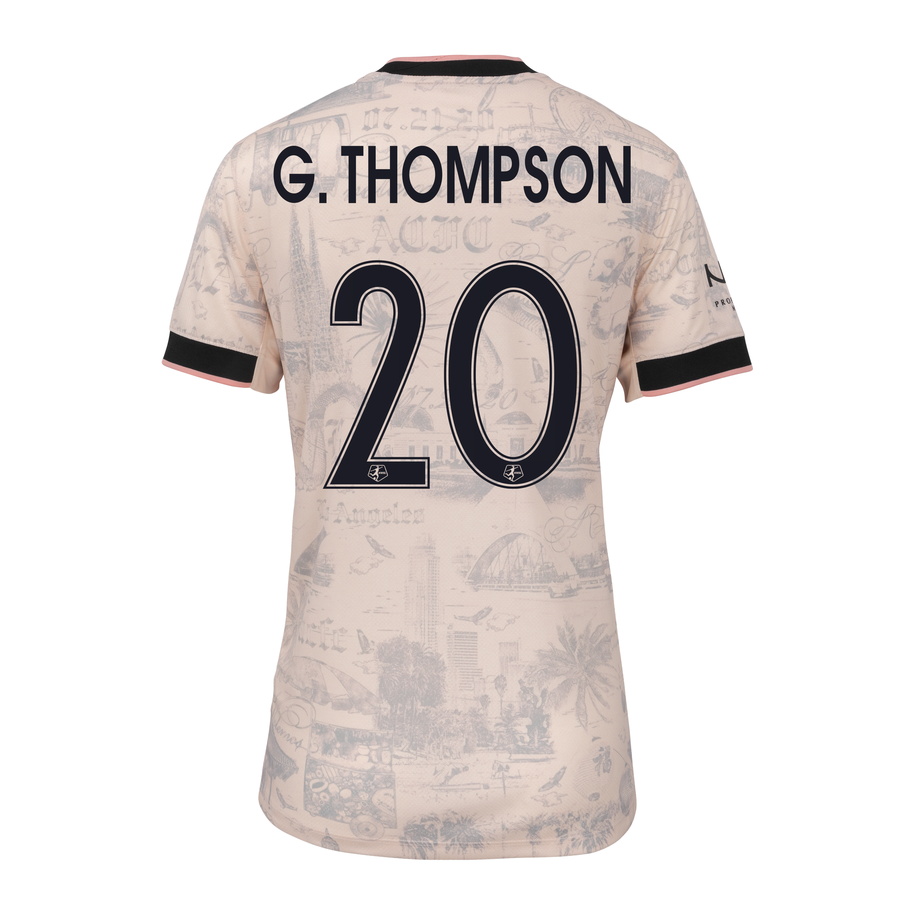 Giselle Thompson Angel City FC 2025 Stadium Away Women's Nike Dri-FIT NWSL Replica Jersey