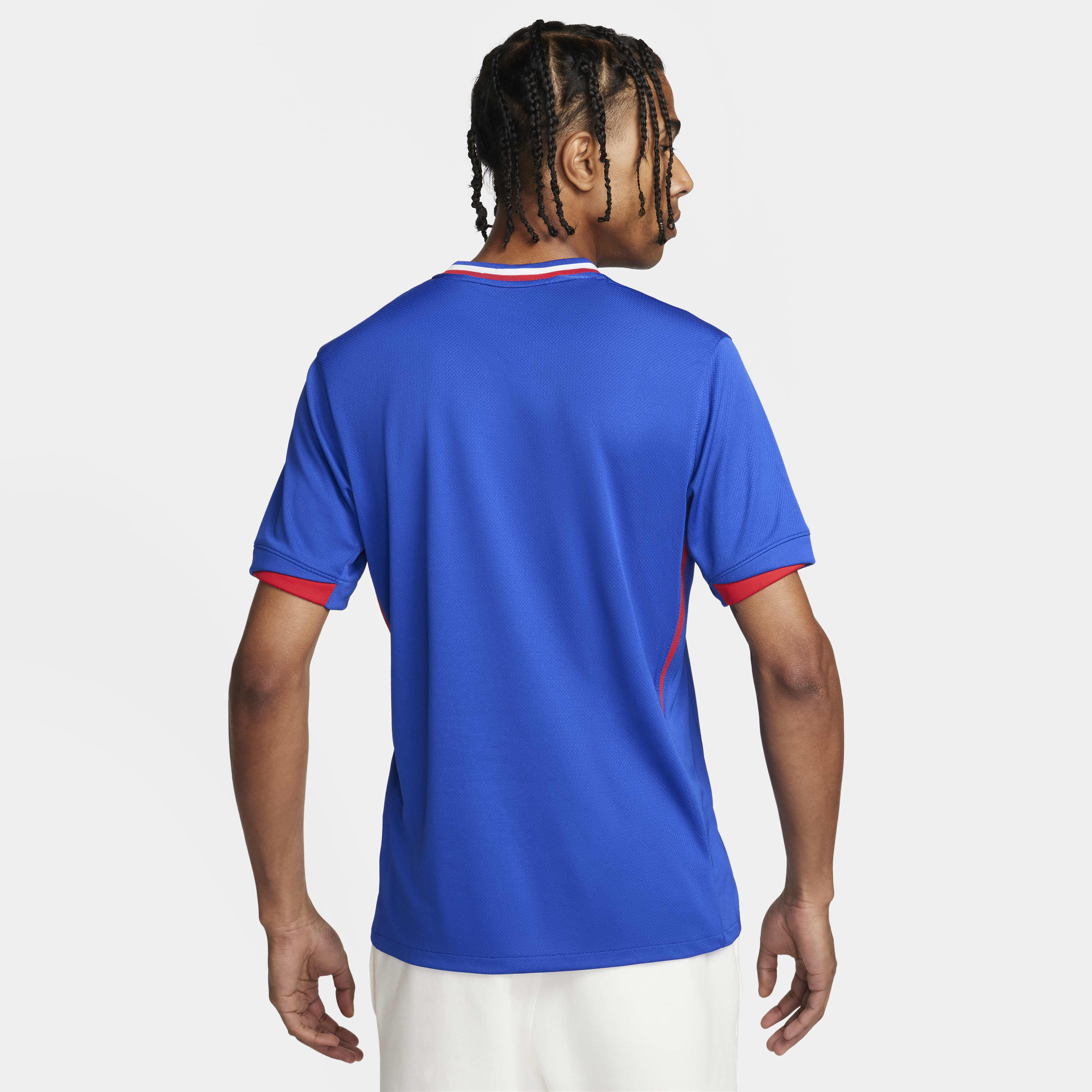 FFF (Men's Team) 2024/25 Stadium Home Men's Nike Dri-FIT Soccer Replica Jersey