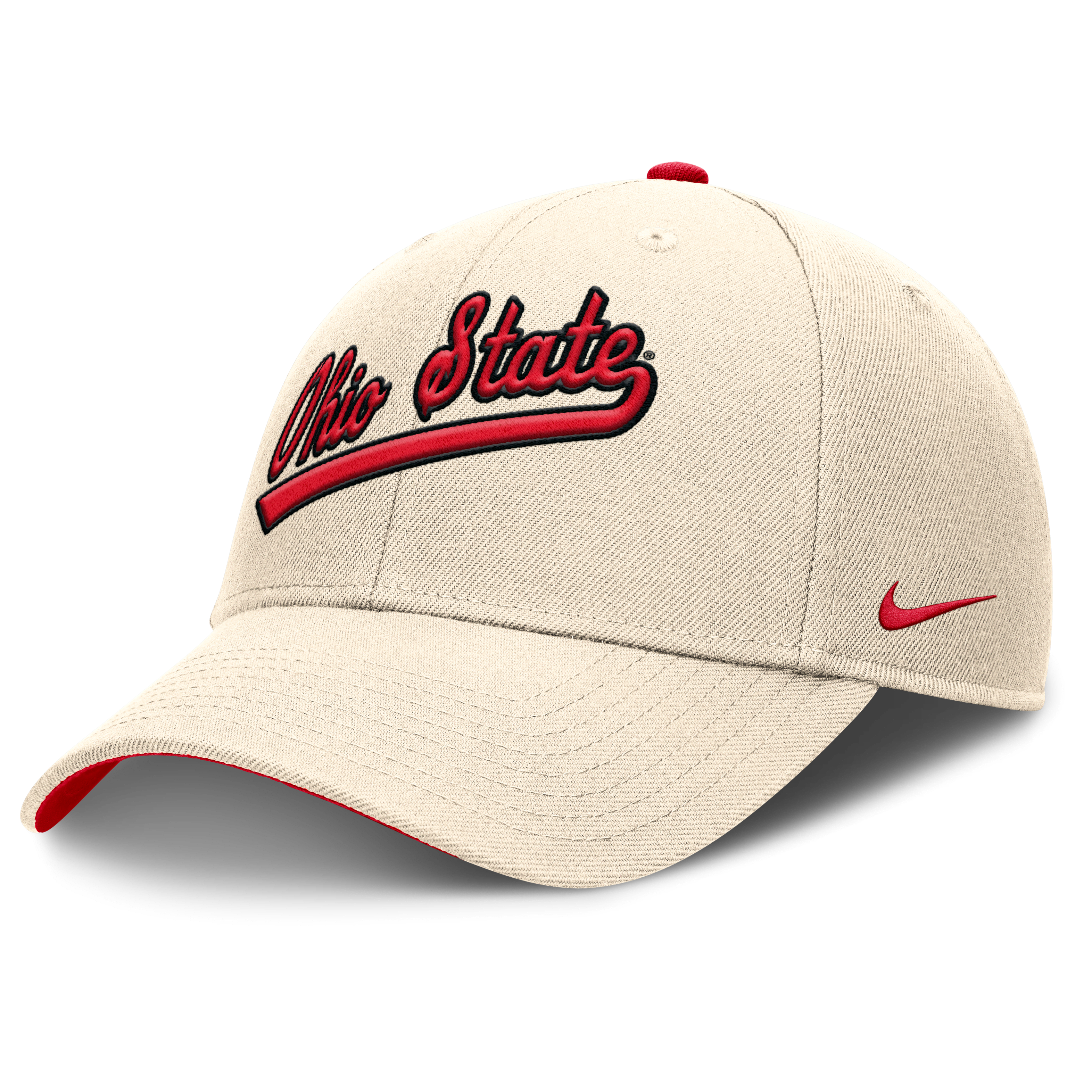 Ohio State Buckeyes Primetime Rise Men's Nike College Adjustable Hat