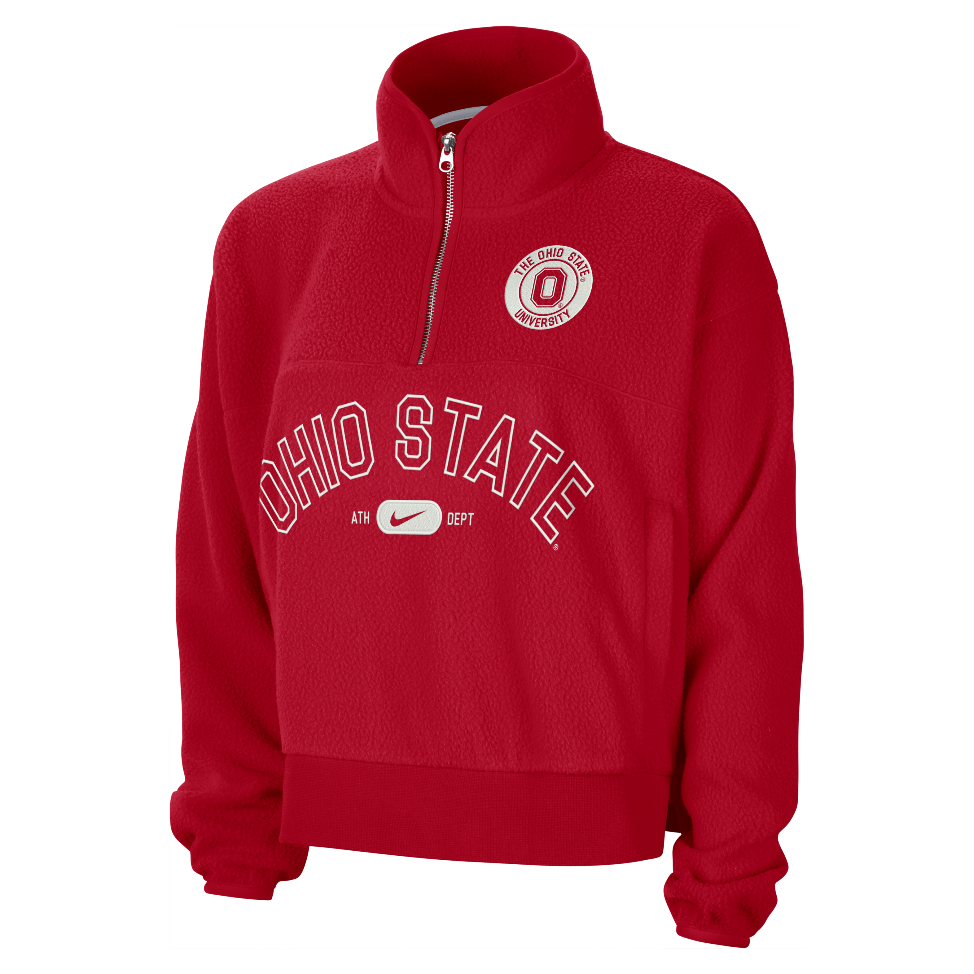 Ohio State Fly Women's Nike College 1/4-Zip Jacket