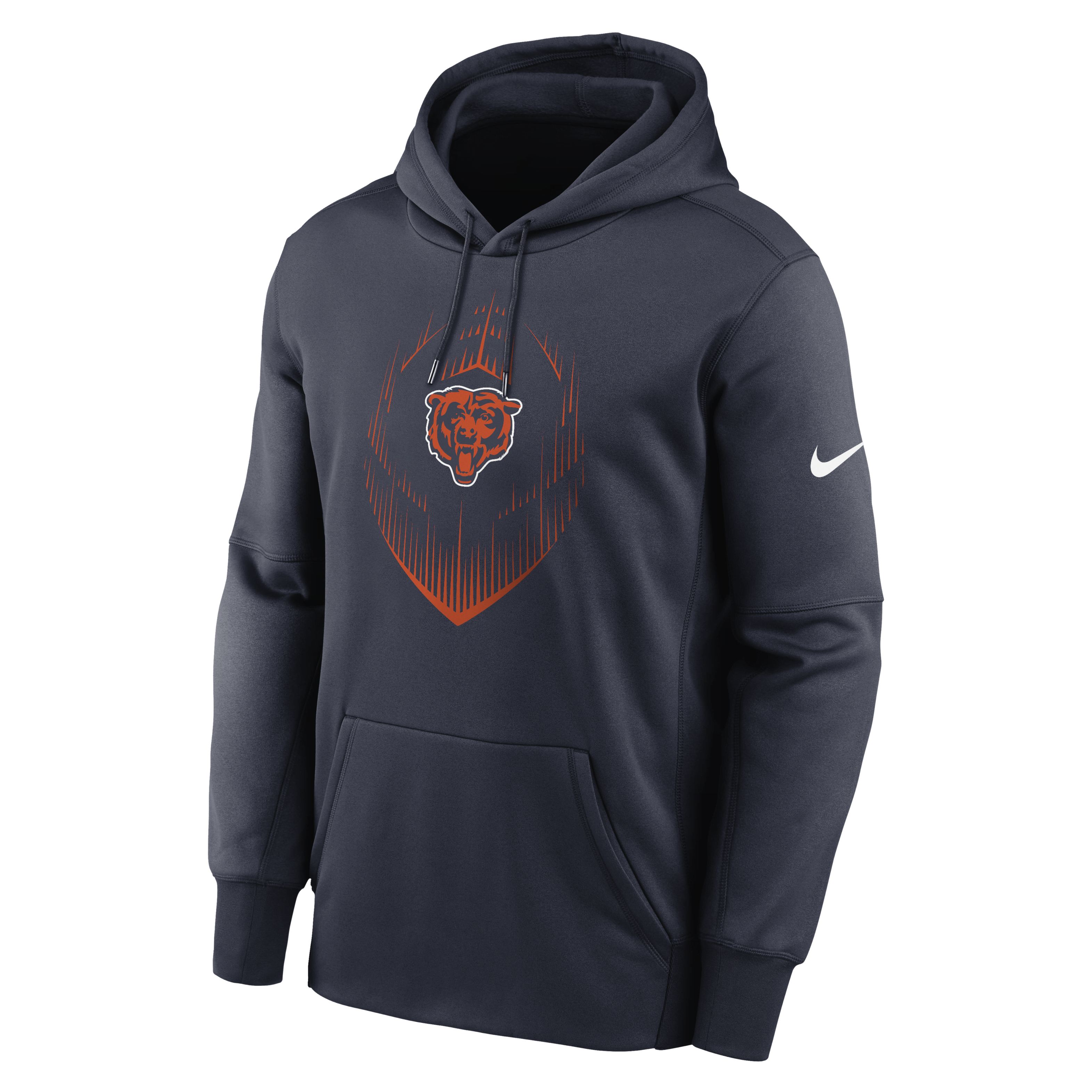 Chicago Bears Men’s Nike Therma NFL Pullover Hoodie