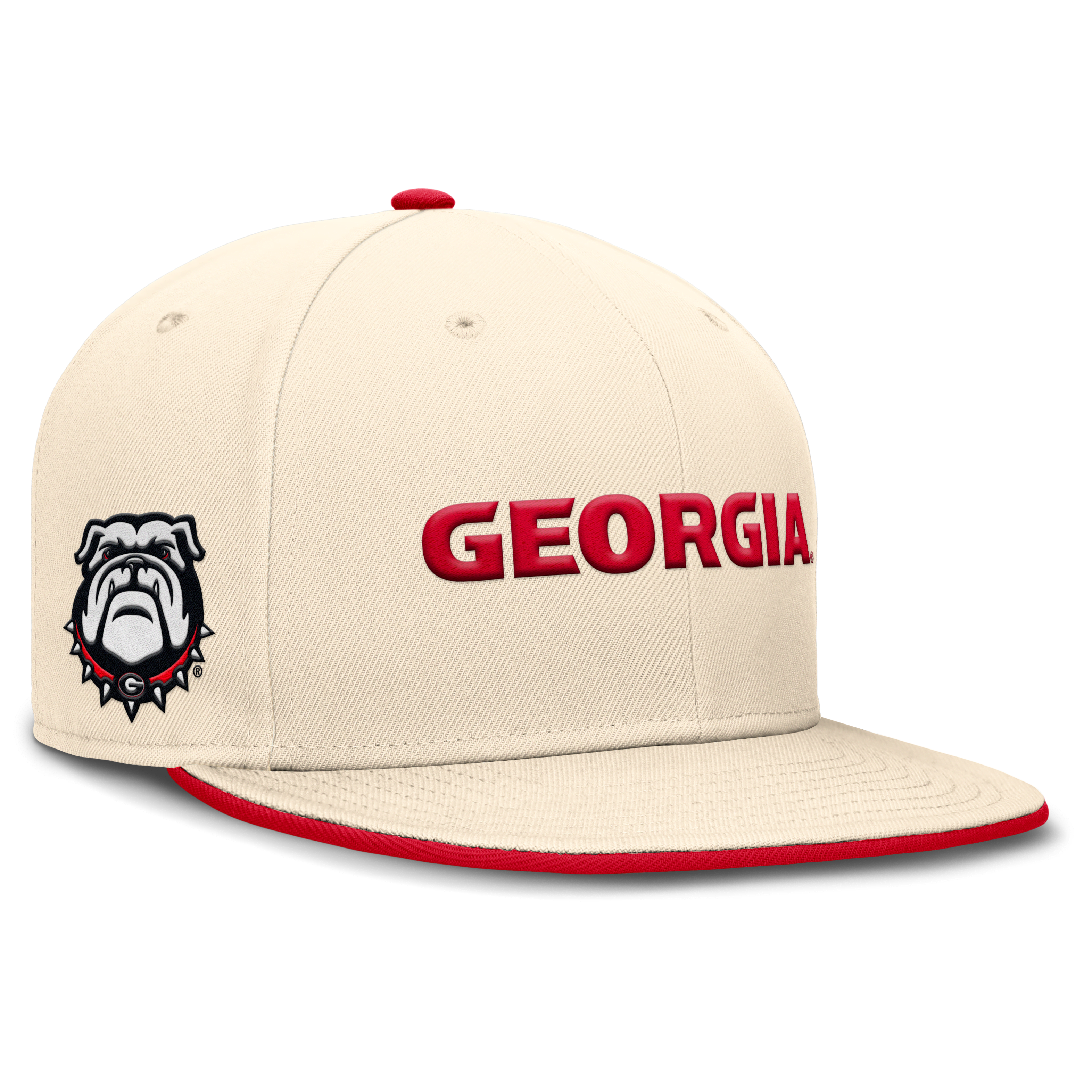 Georgia Bulldogs Primetime True Men's Nike Dri-FIT College Fitted Hat