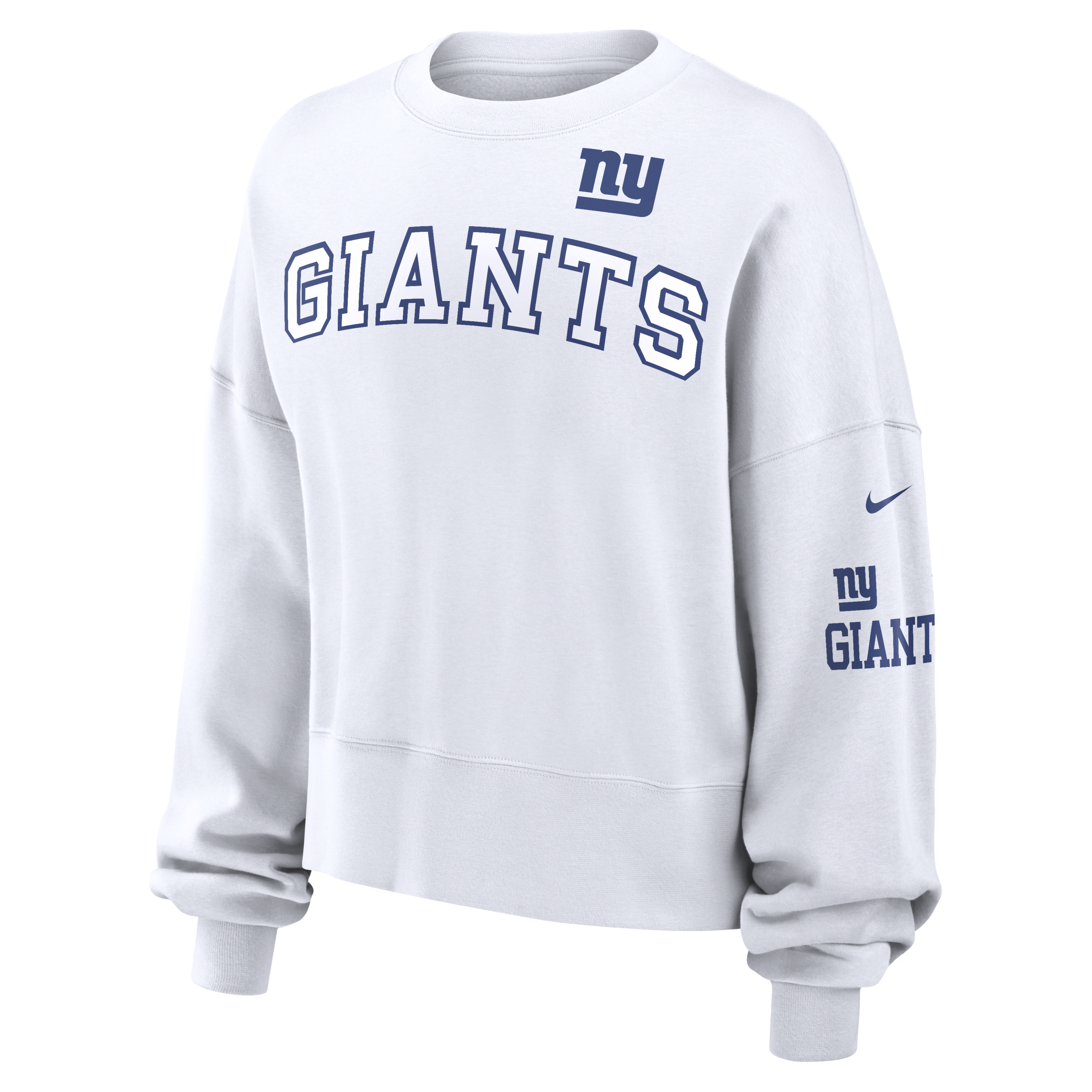 New York Giants Women's Nike NFL Pullover Crew