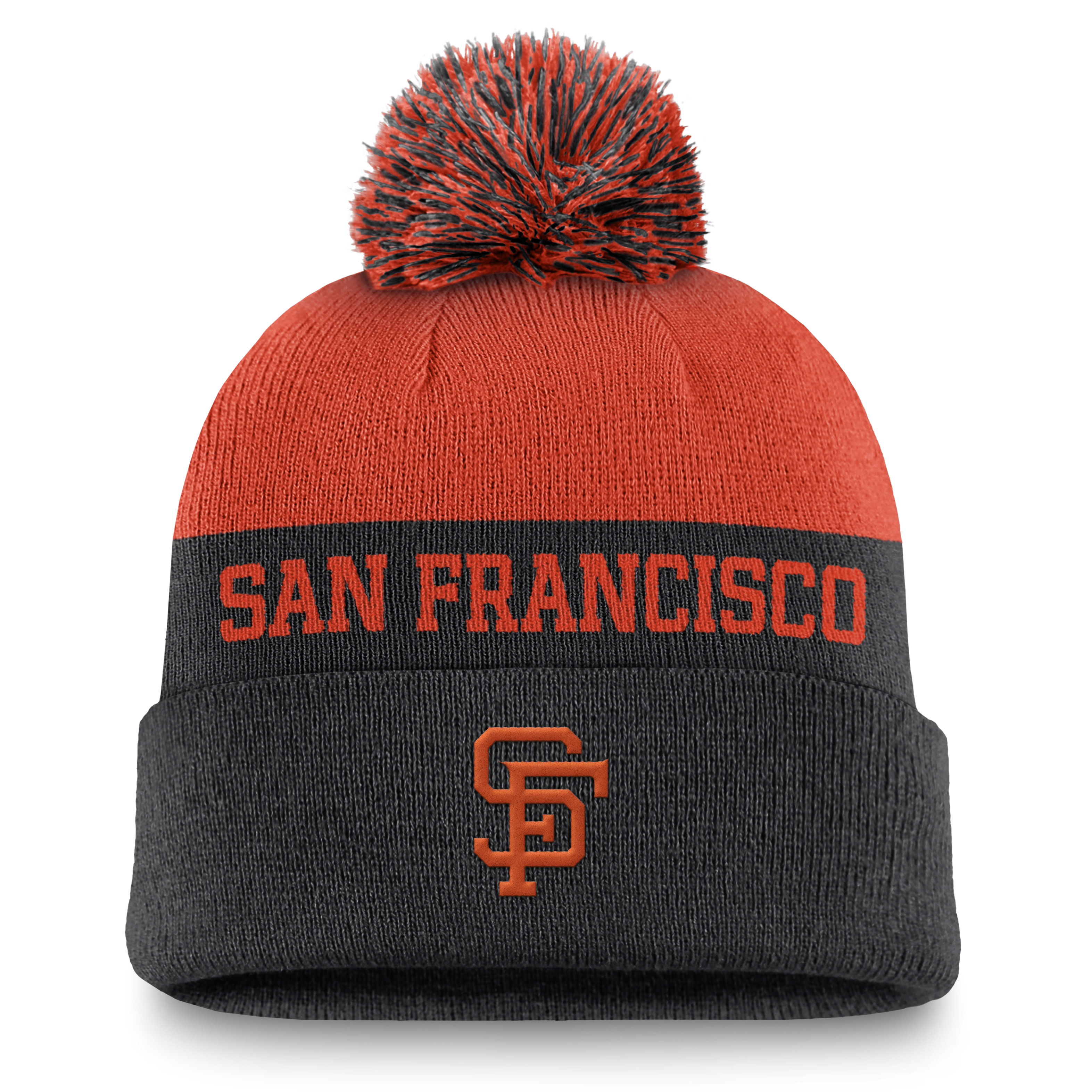 San Francisco Giants Rewind Peak Men's Nike MLB Cuffed Pom Beanie