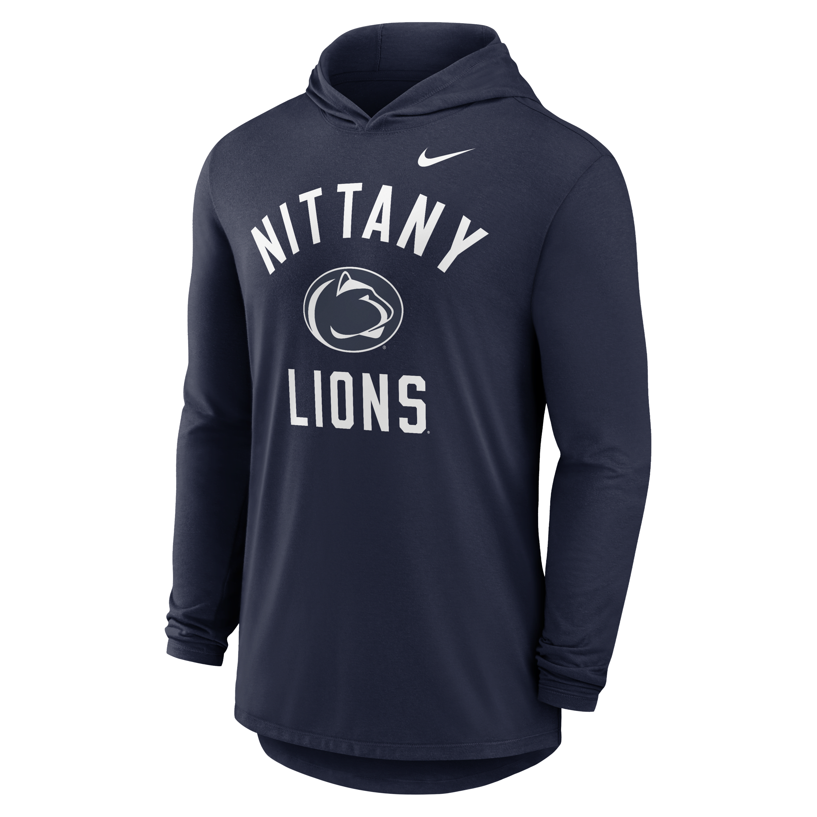 Penn State Campus Arch Men's Nike Dri-FIT College Long-Sleeve Hooded T-Shirt