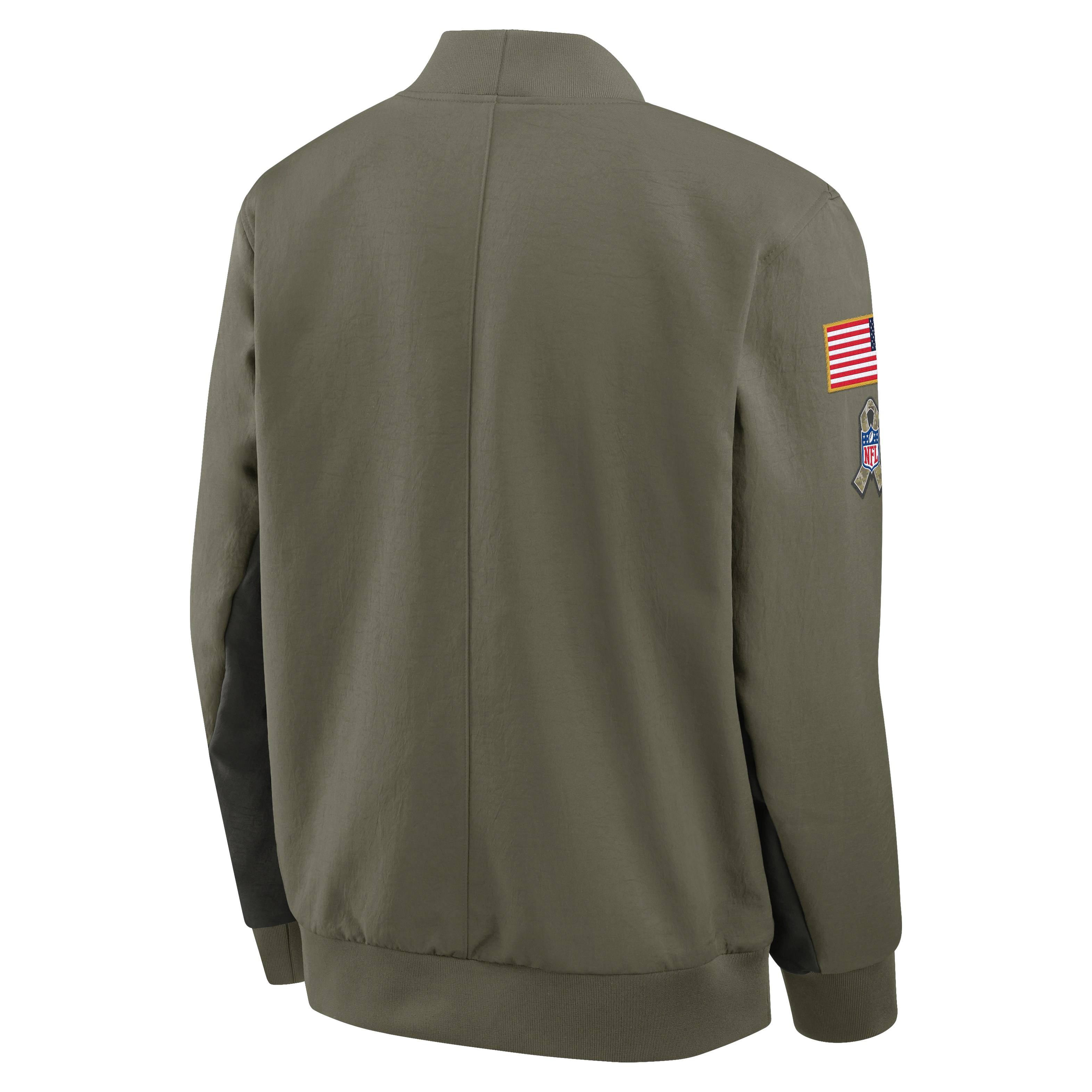 Dallas Cowboys Salute to Service Sideline Men's Nike NFL Full-Zip Bomber Jacket