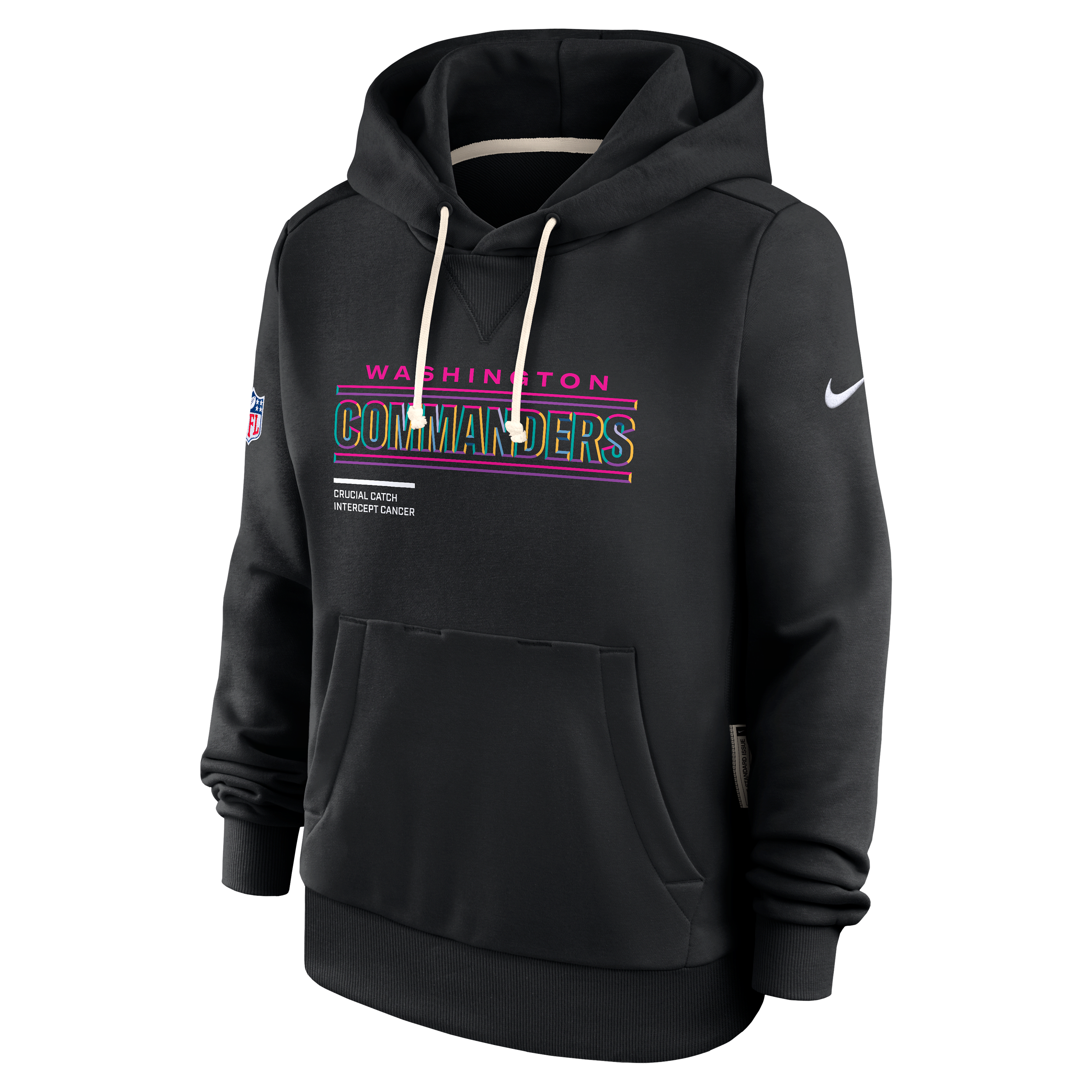Washington Commanders Crucial Catch Women's Nike Dri-FIT NFL Pullover Hoodie