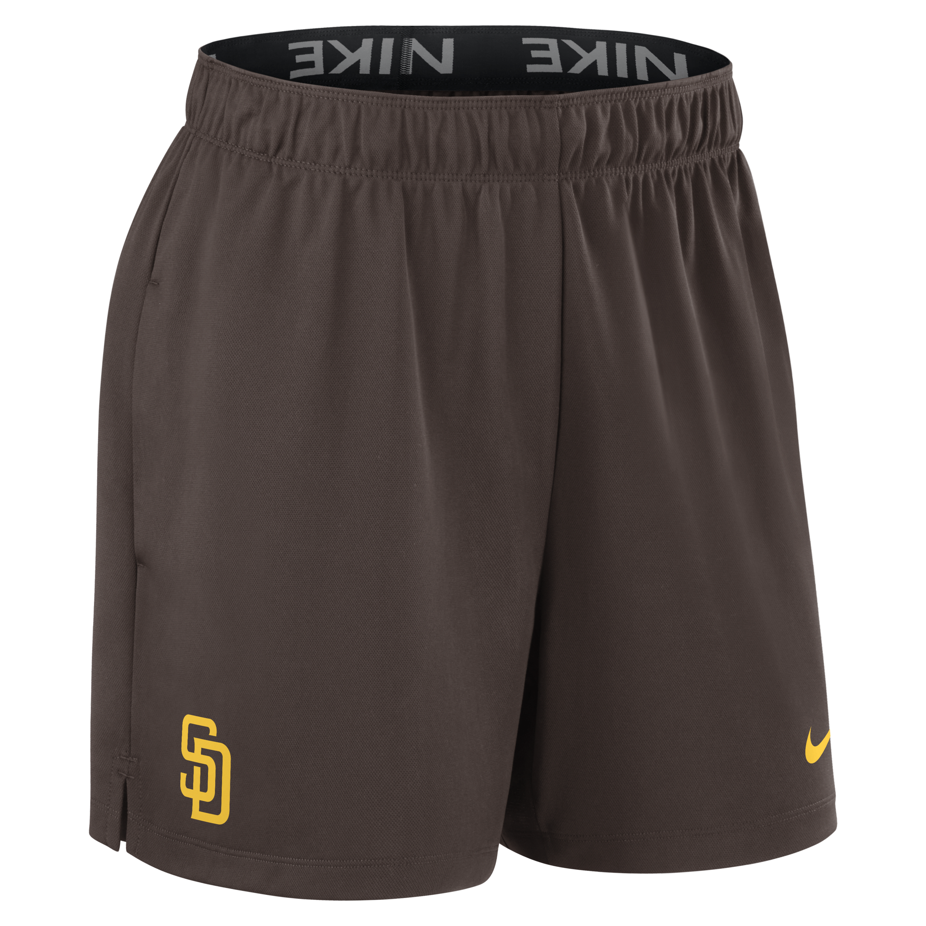 San Diego Padres Authentic Collection Practice Women's Nike Dri-FIT MLB Shorts