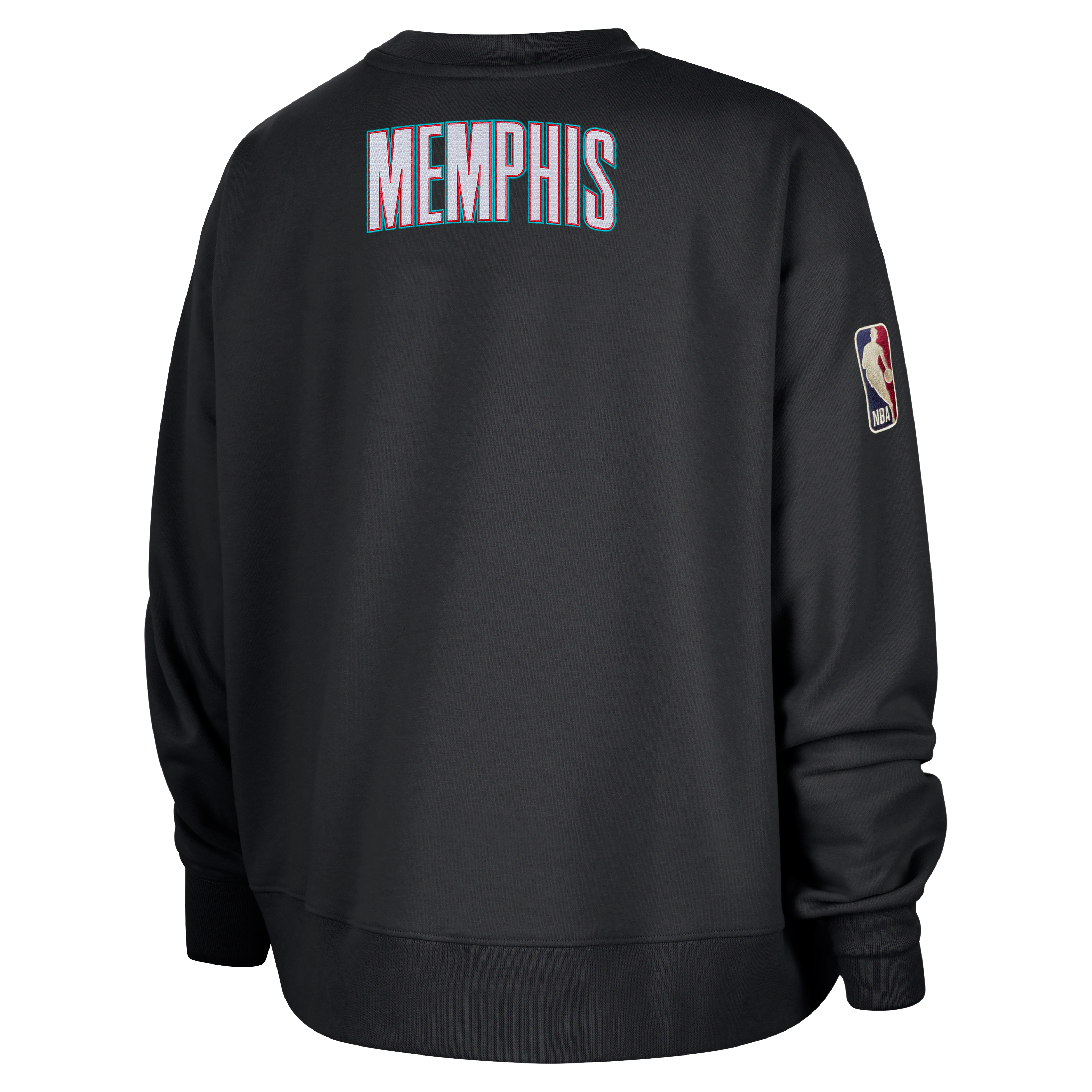 Memphis Grizzlies Hardwood Classics Women's Nike NBA Phoenix Fleece Premium Crewneck Sweatshirt