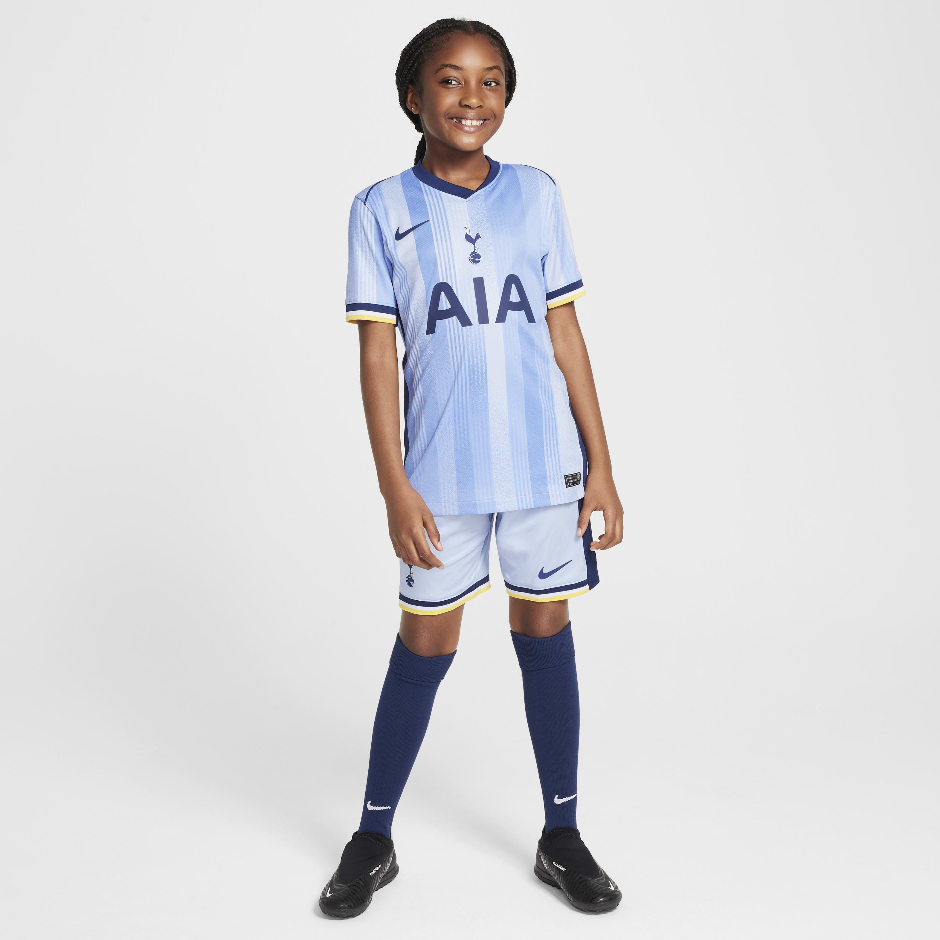 Tottenham Hotspur 2024/25 Stadium Away Big Kids' Nike Dri-FIT Soccer Replica Jersey