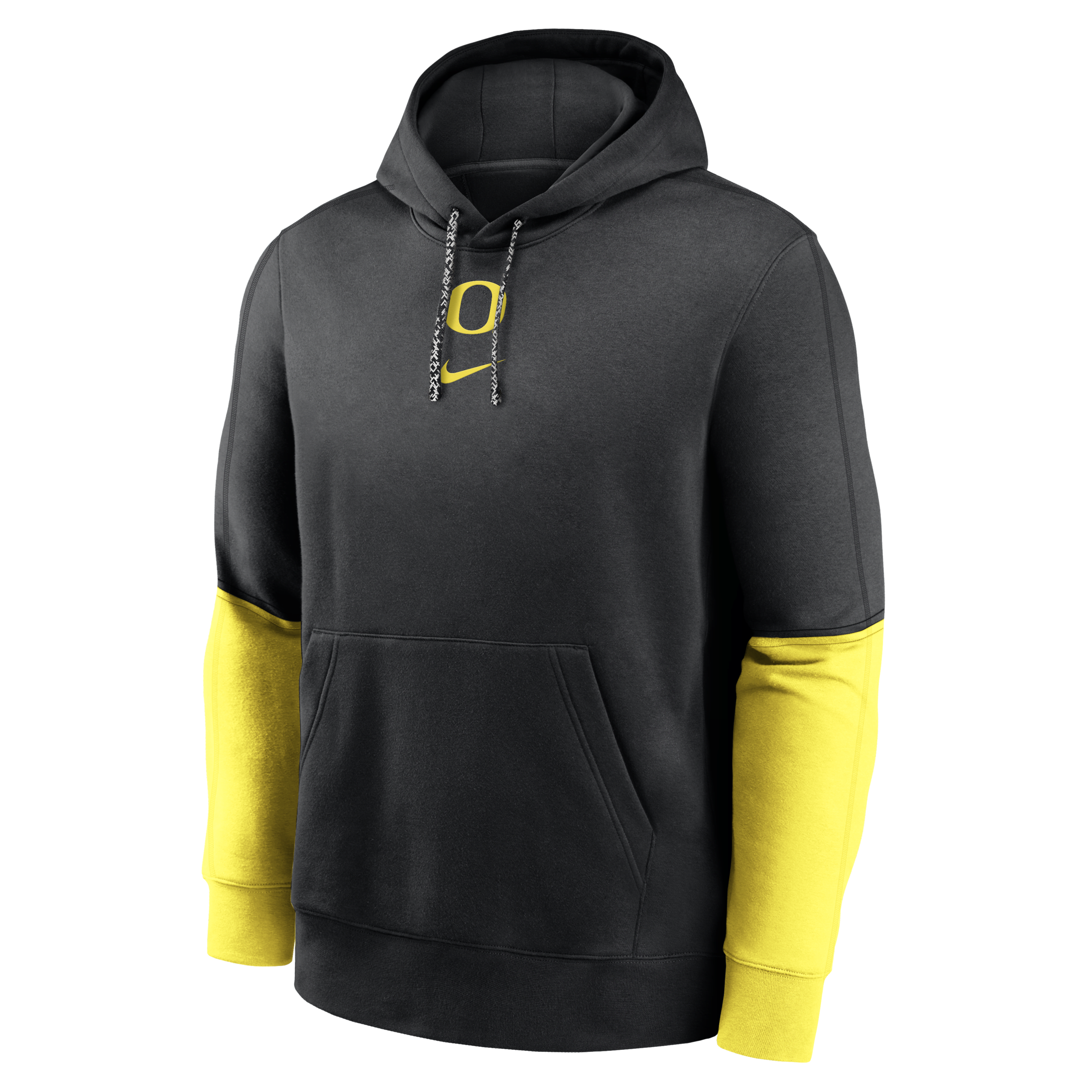 Oregon Ducks Sideline Team Issue Club Men's Nike College Pullover Hoodie