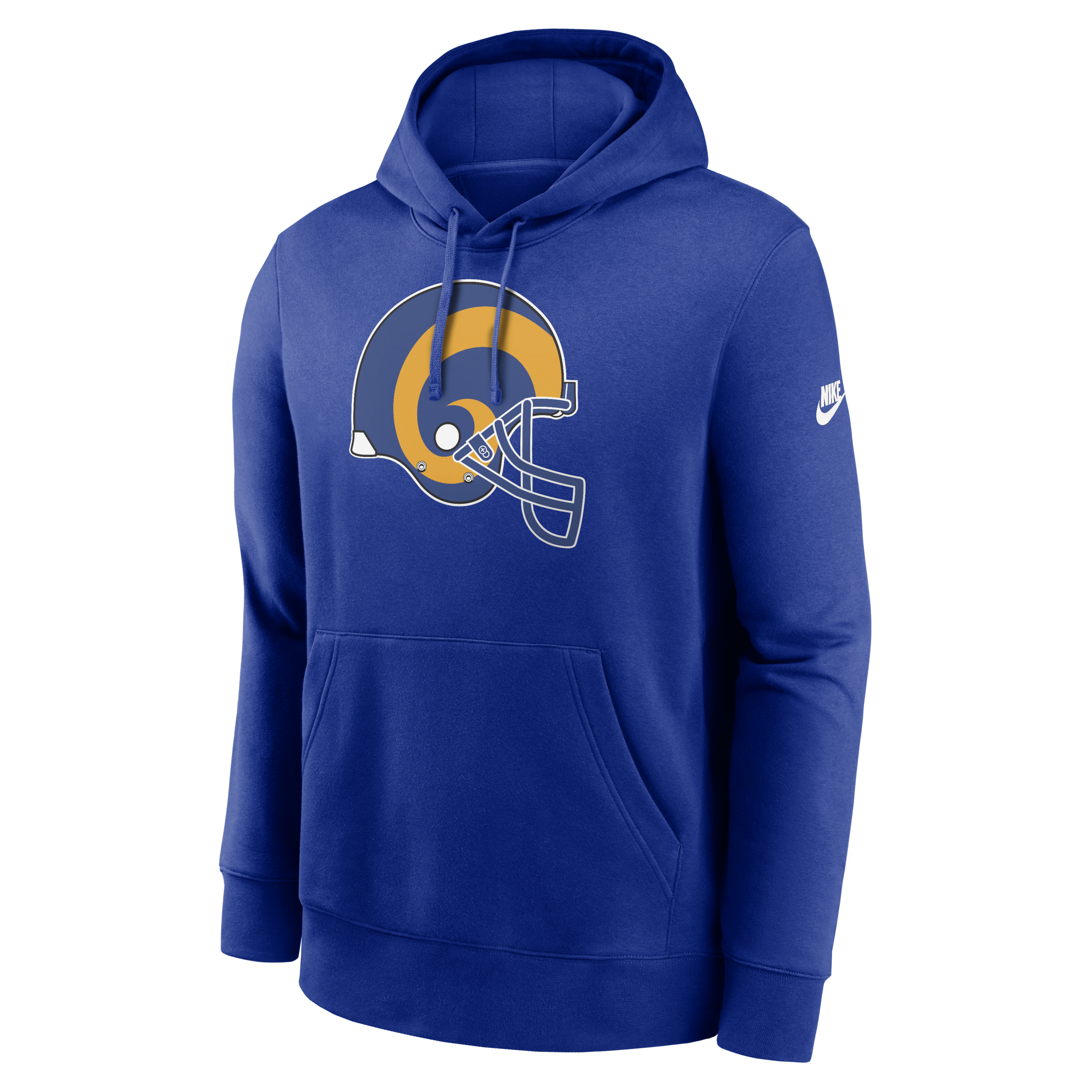 Los Angeles Rams Rewind Club Logo Men’s Nike NFL Pullover Hoodie