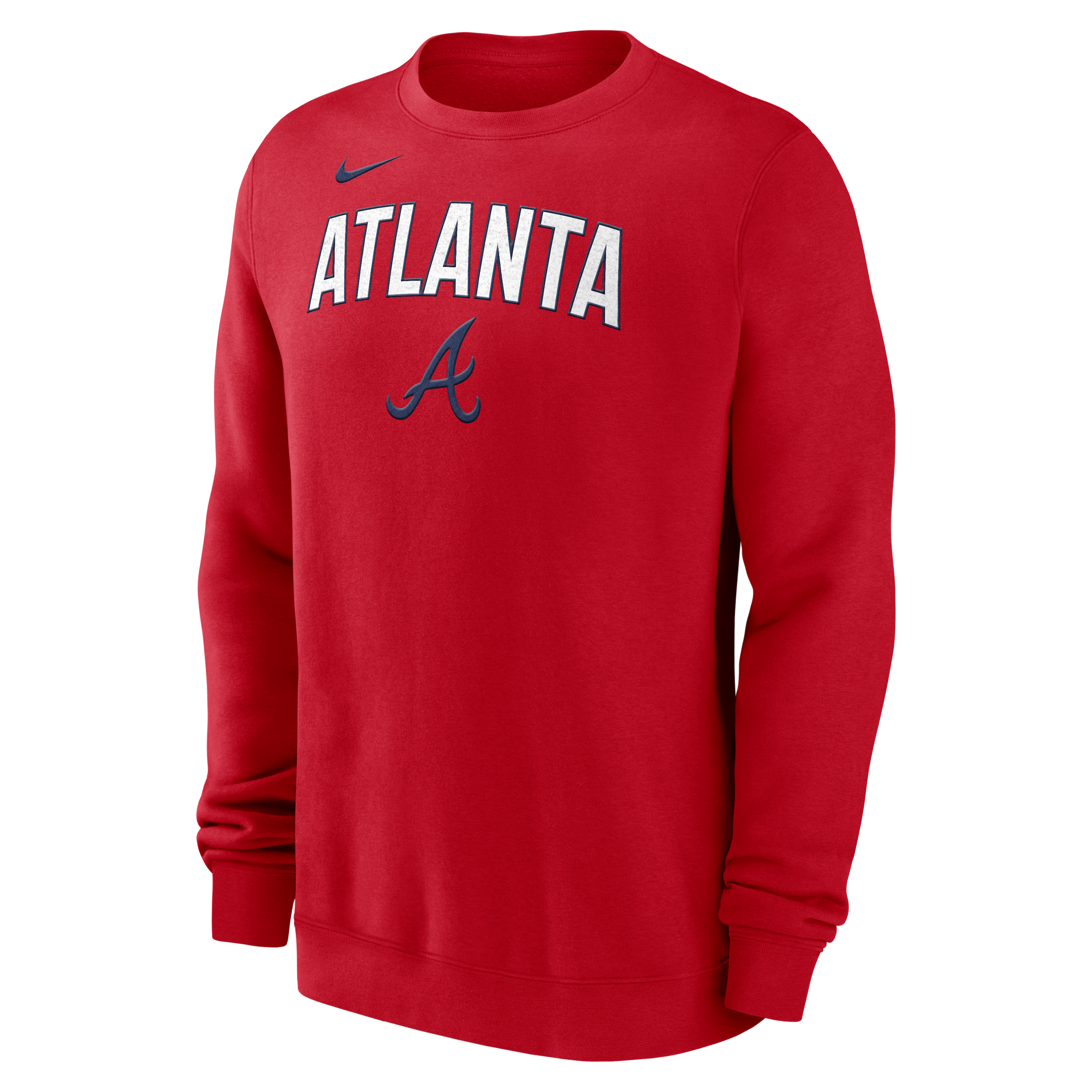 Atlanta Braves Men's Nike MLB Pullover Crew