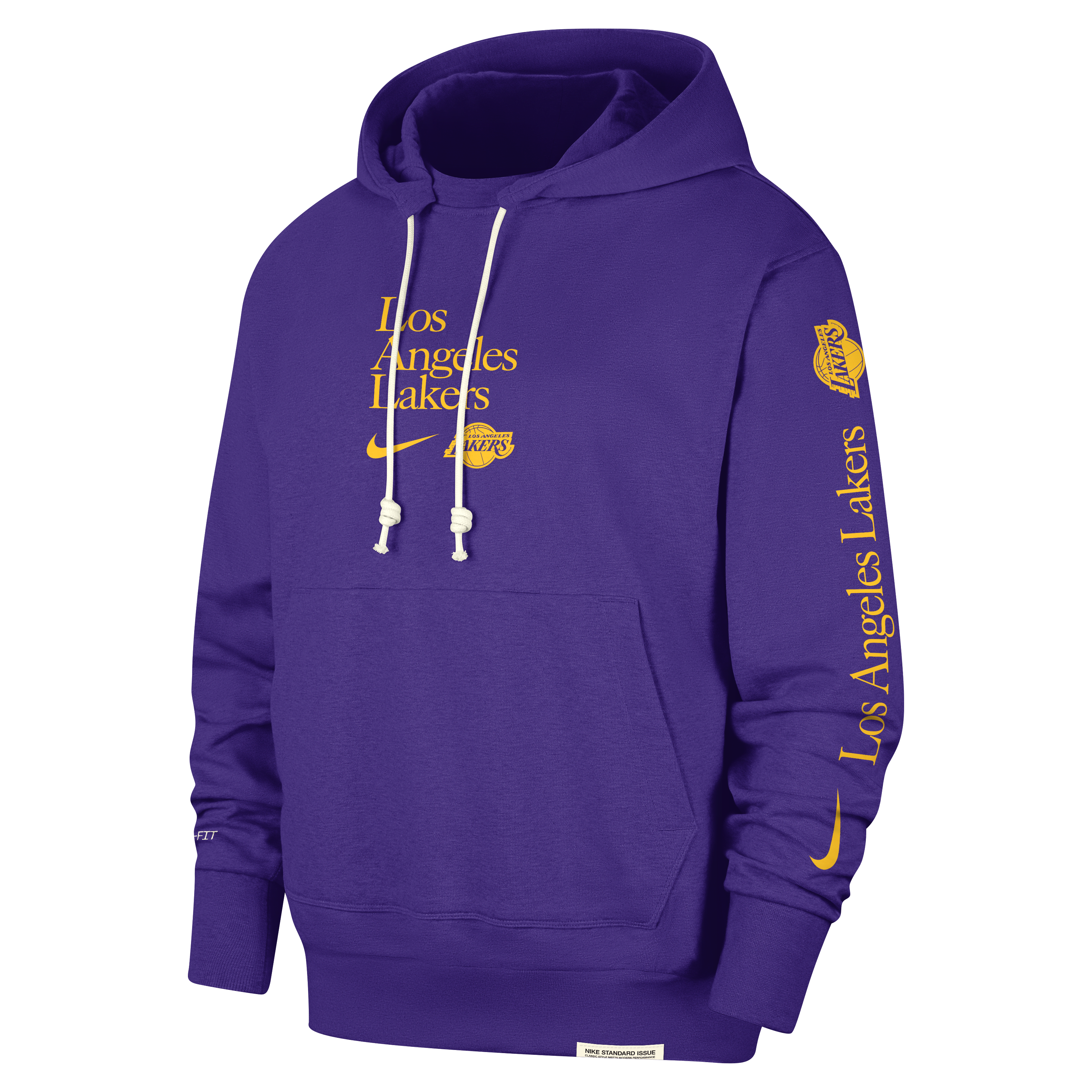 Los Angeles Lakers Standard Issue Courtside Men's Nike Dri-FIT NBA Hoodie